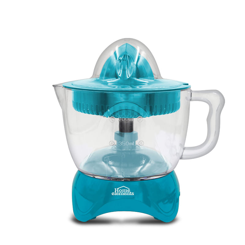 Exprimidor De Jugo 1L Azul Home Elements