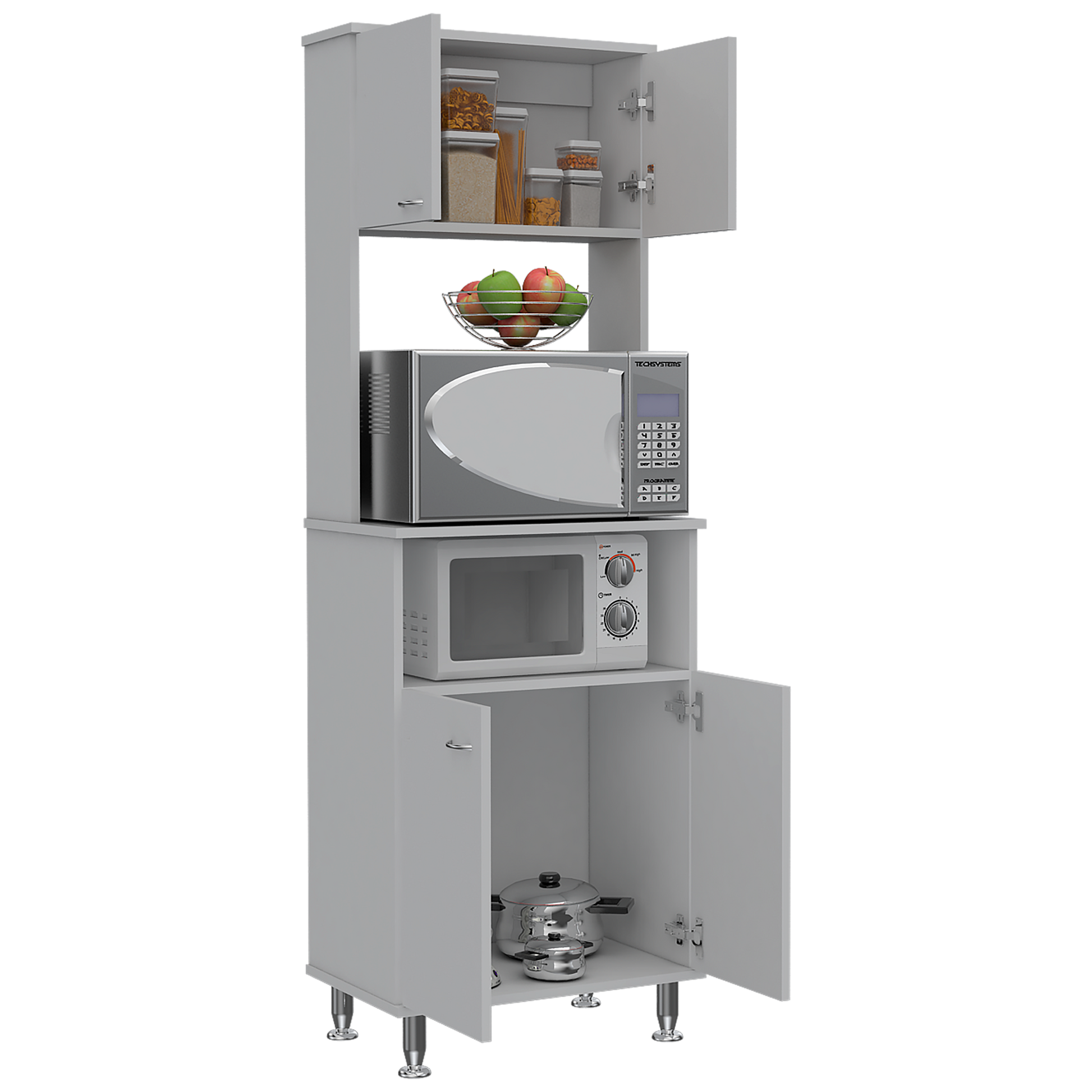 Mueble Alacena Fenix Rta Blanco