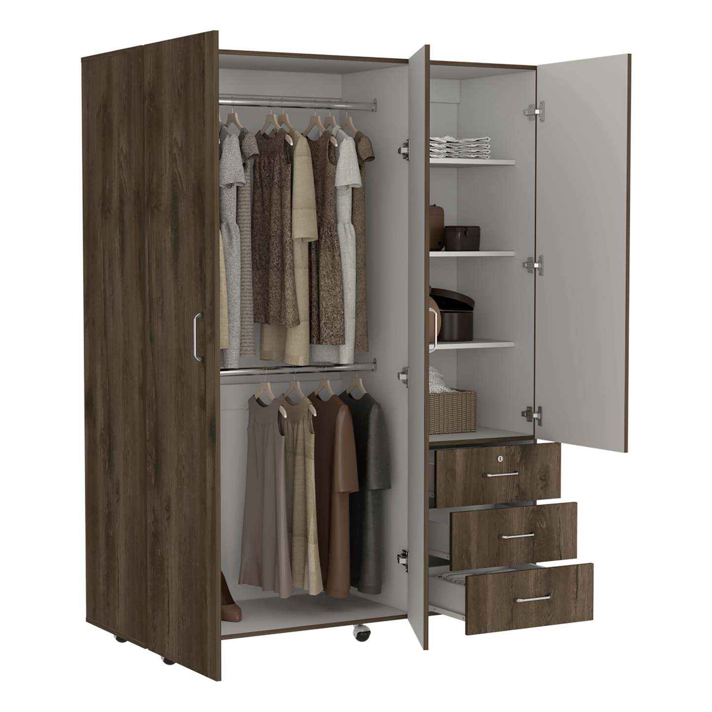 Closet Arizona 180 X 140 X 40 Rta Bellota + Blanco