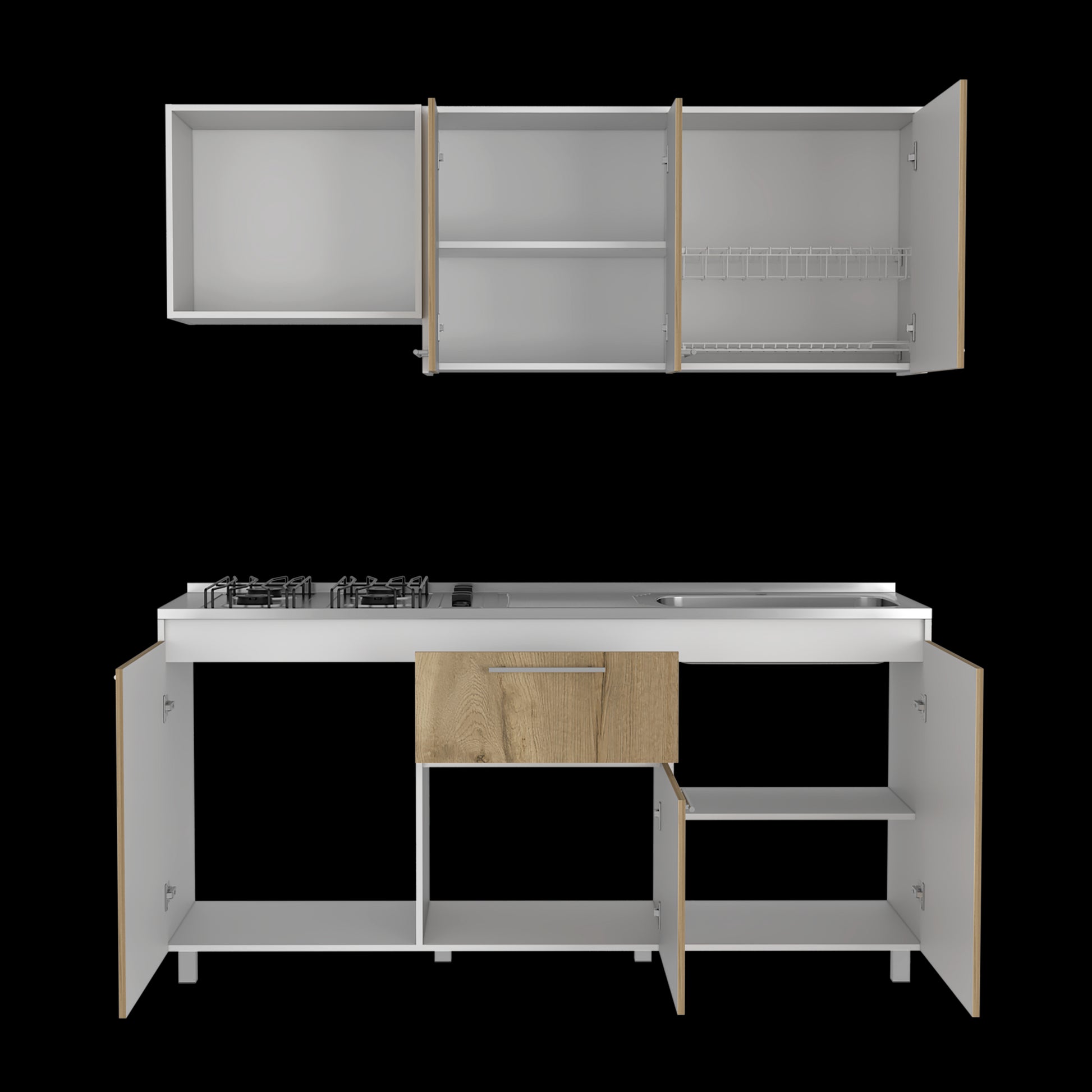 Cocina 180 Atalanta Rta Duna + Blanco