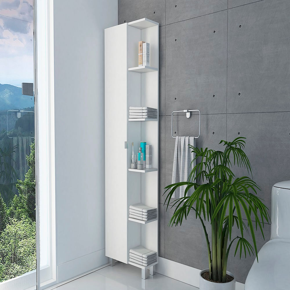 Mueble Esquinero Urano Blanco