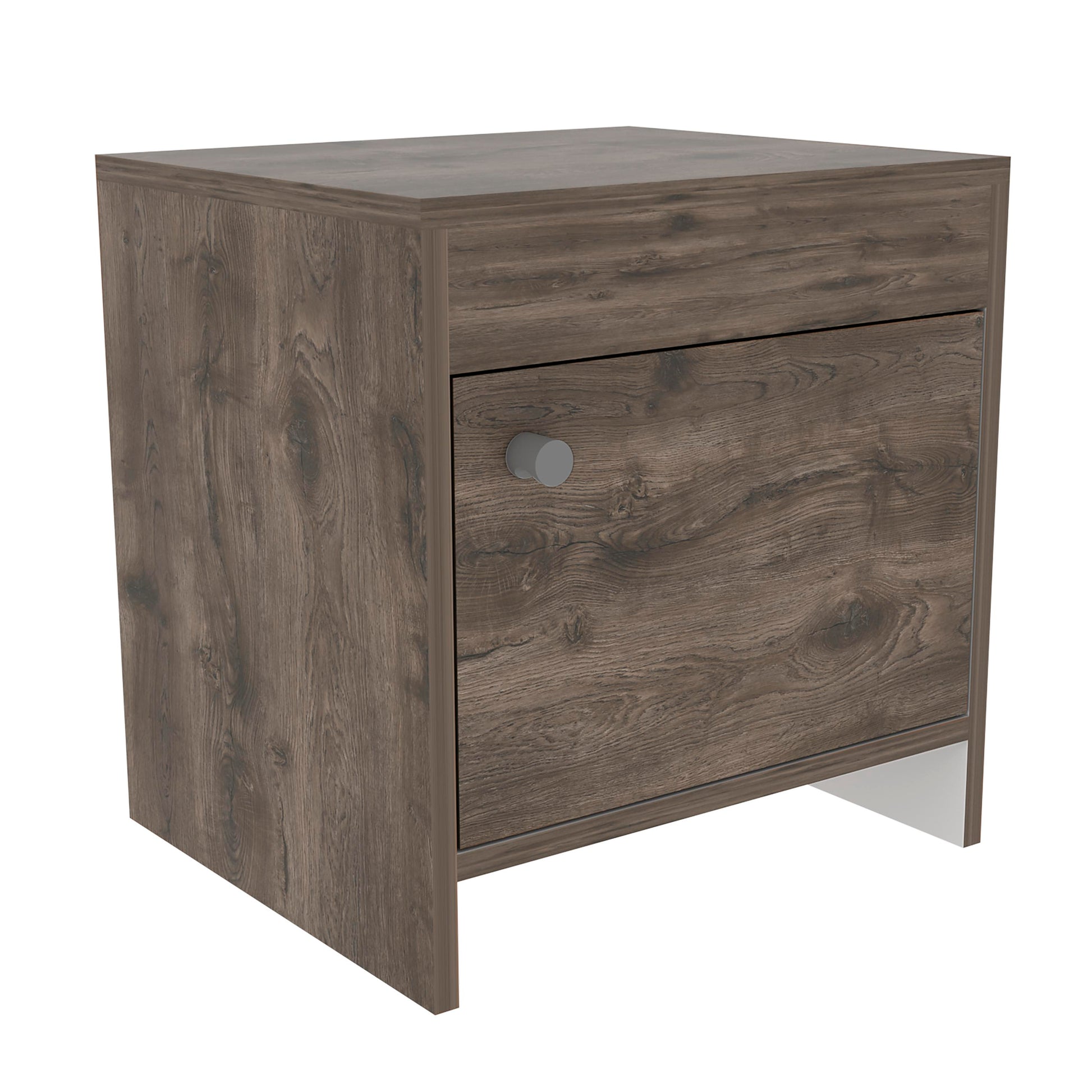 Mesa De Noche Colore Rta Bellota + Blanco