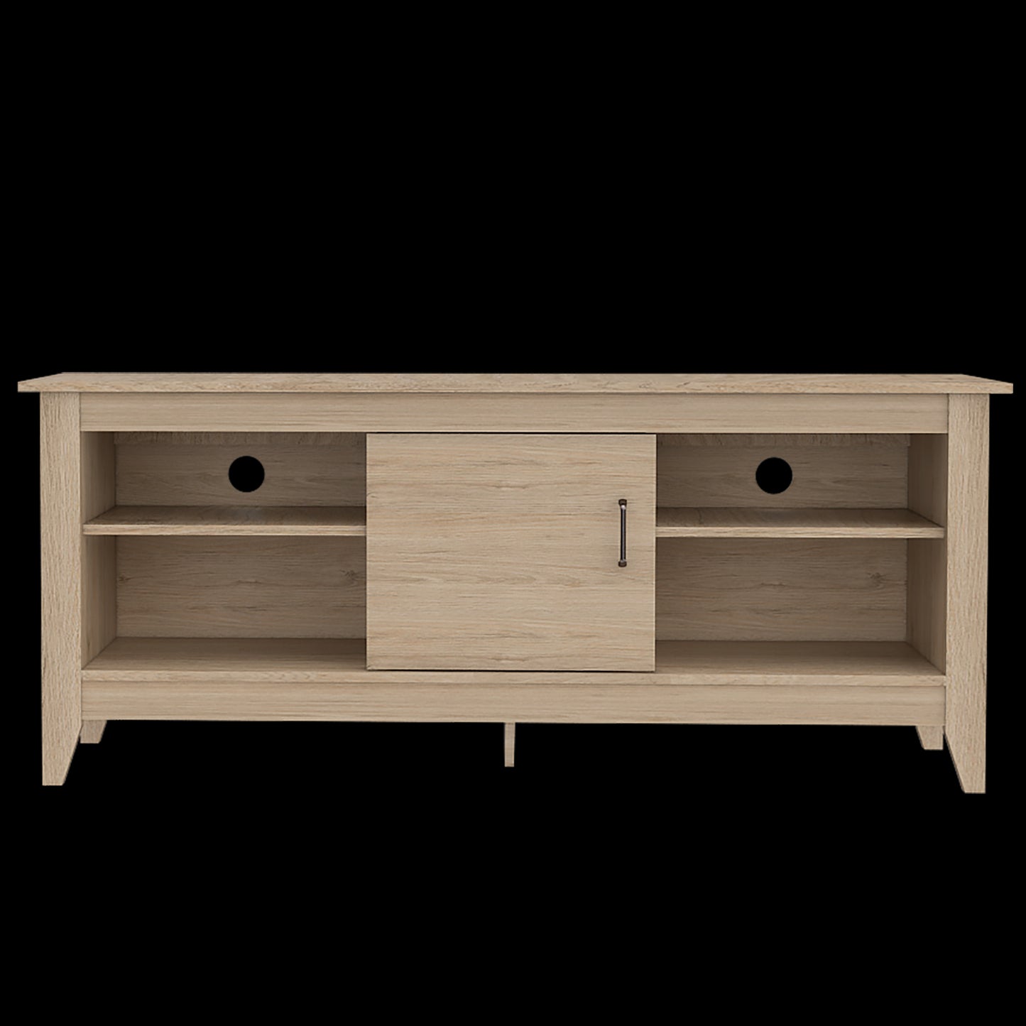 Rack Essential Tv De 65 Con Puerta Rta Rovere