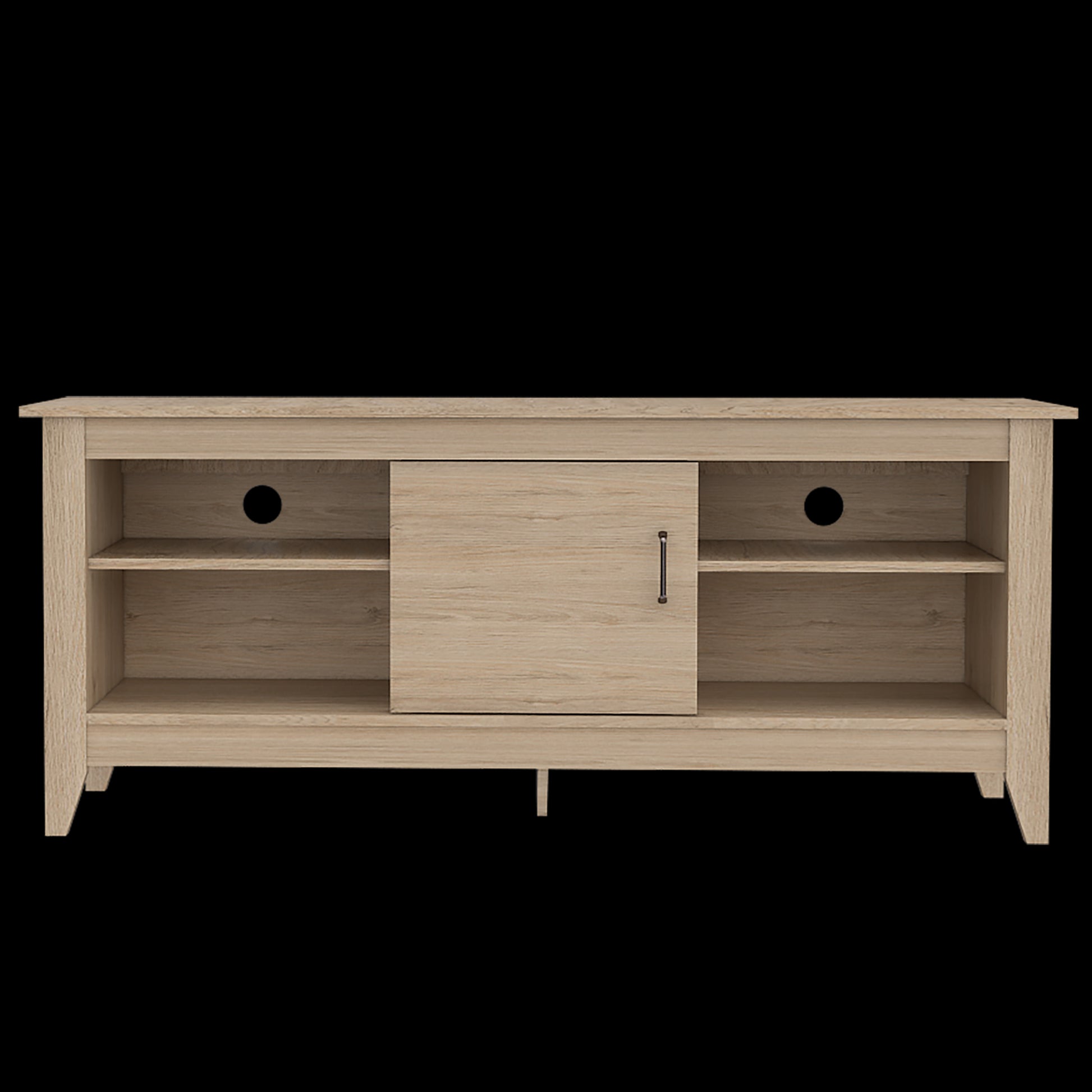 Rack Essential Tv De 65 Con Puerta Rta Rovere