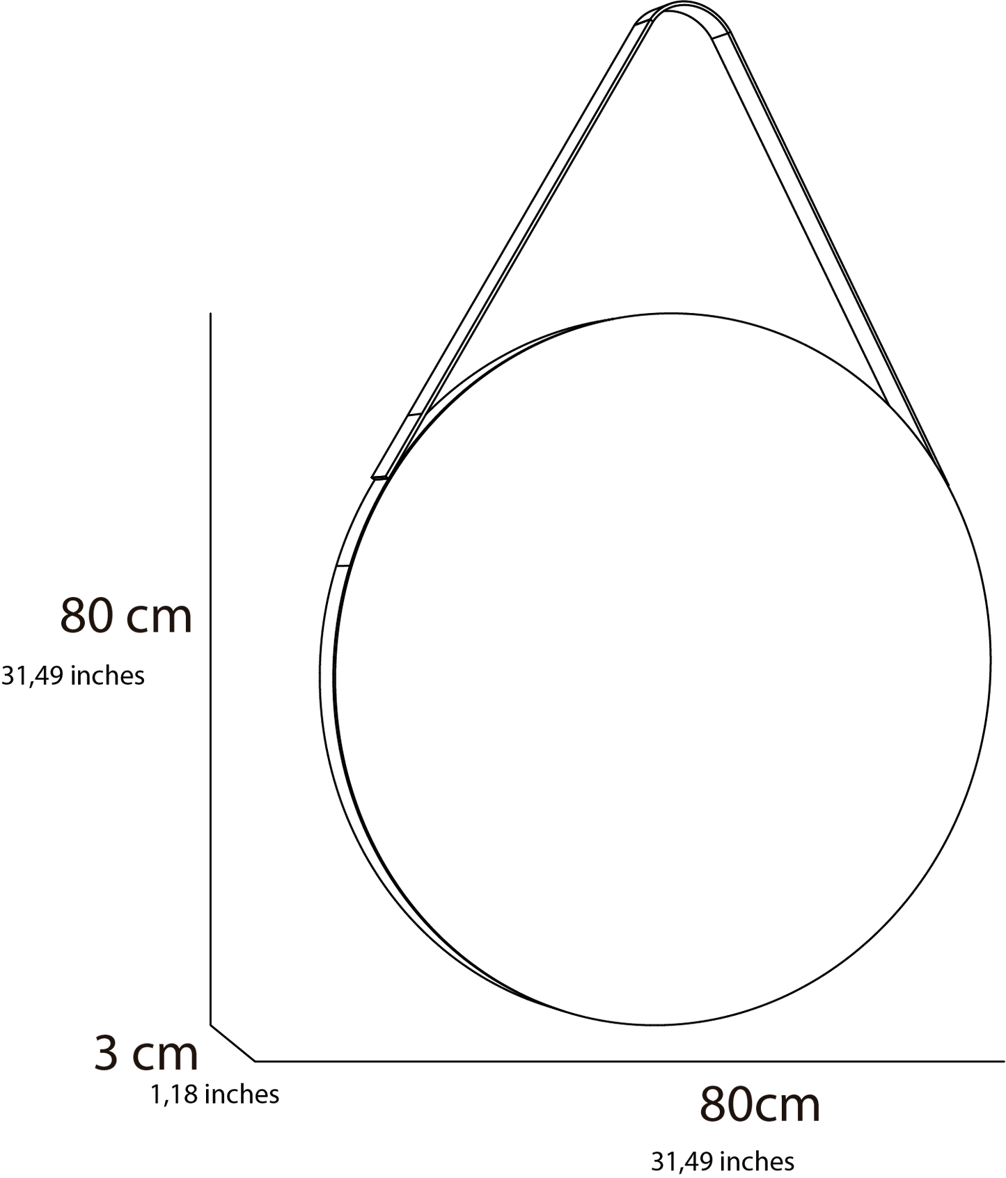 Espejo Persa 80X80