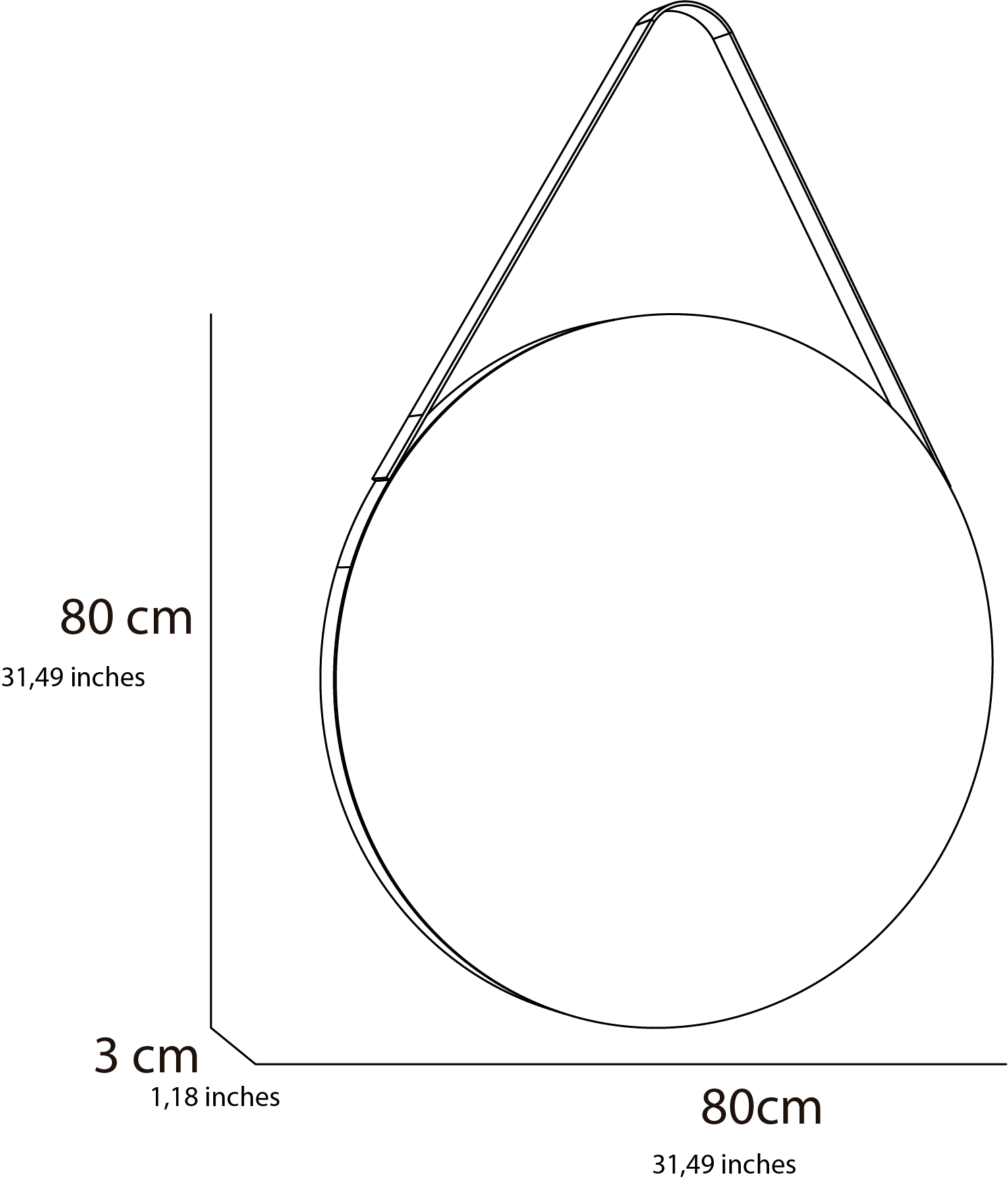 Espejo Persa 80X80