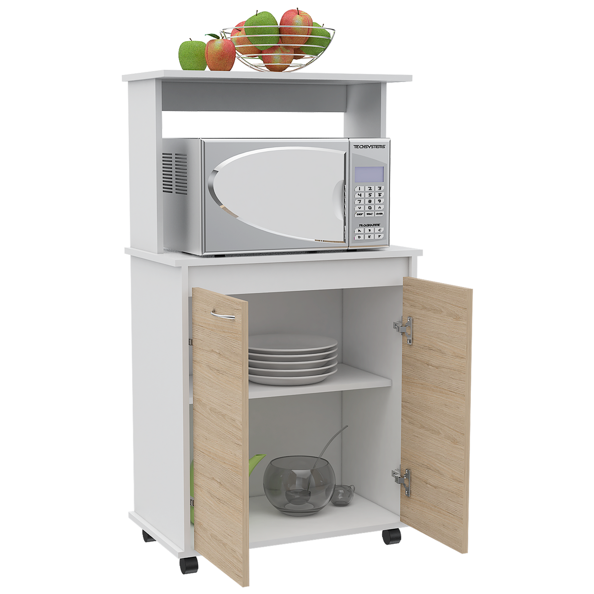 Mueble Cocina Kitchen 36 Rta Blanco + Rovere N/A