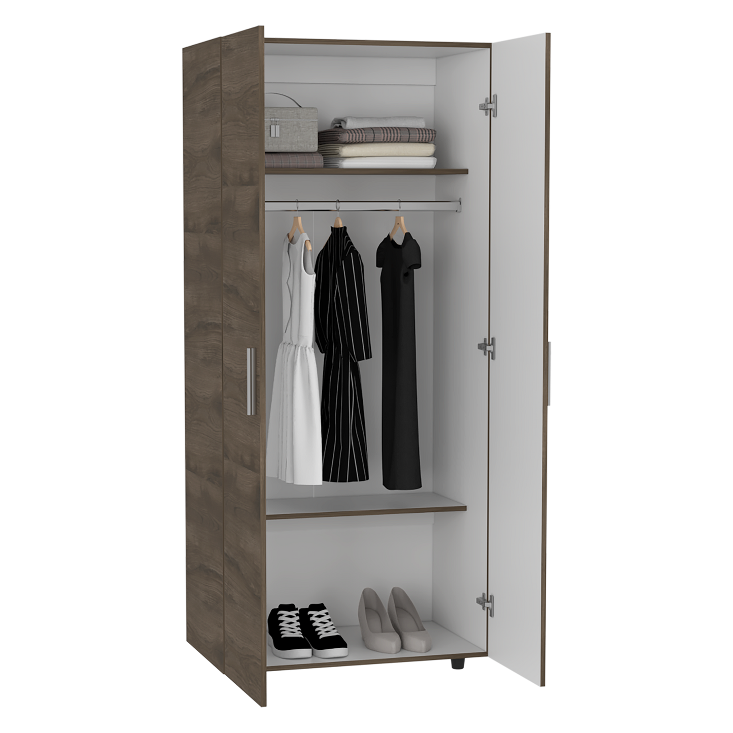 Closet Hogar 180 X 80 X 48 Rta Bellota + Blanco