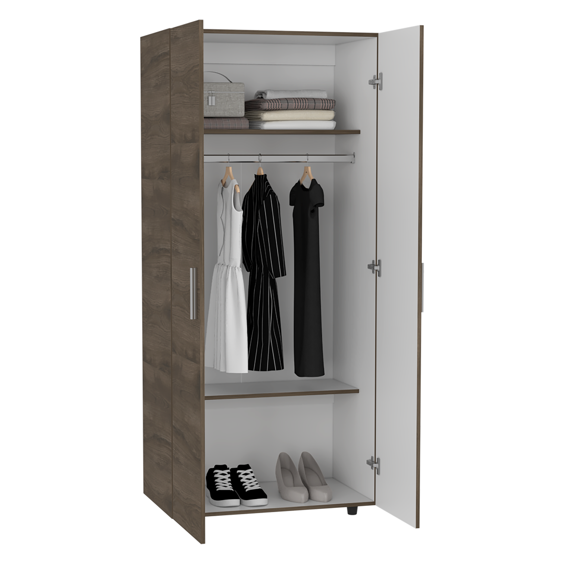 Closet Hogar 180 X 80 X 48 Rta Bellota + Blanco