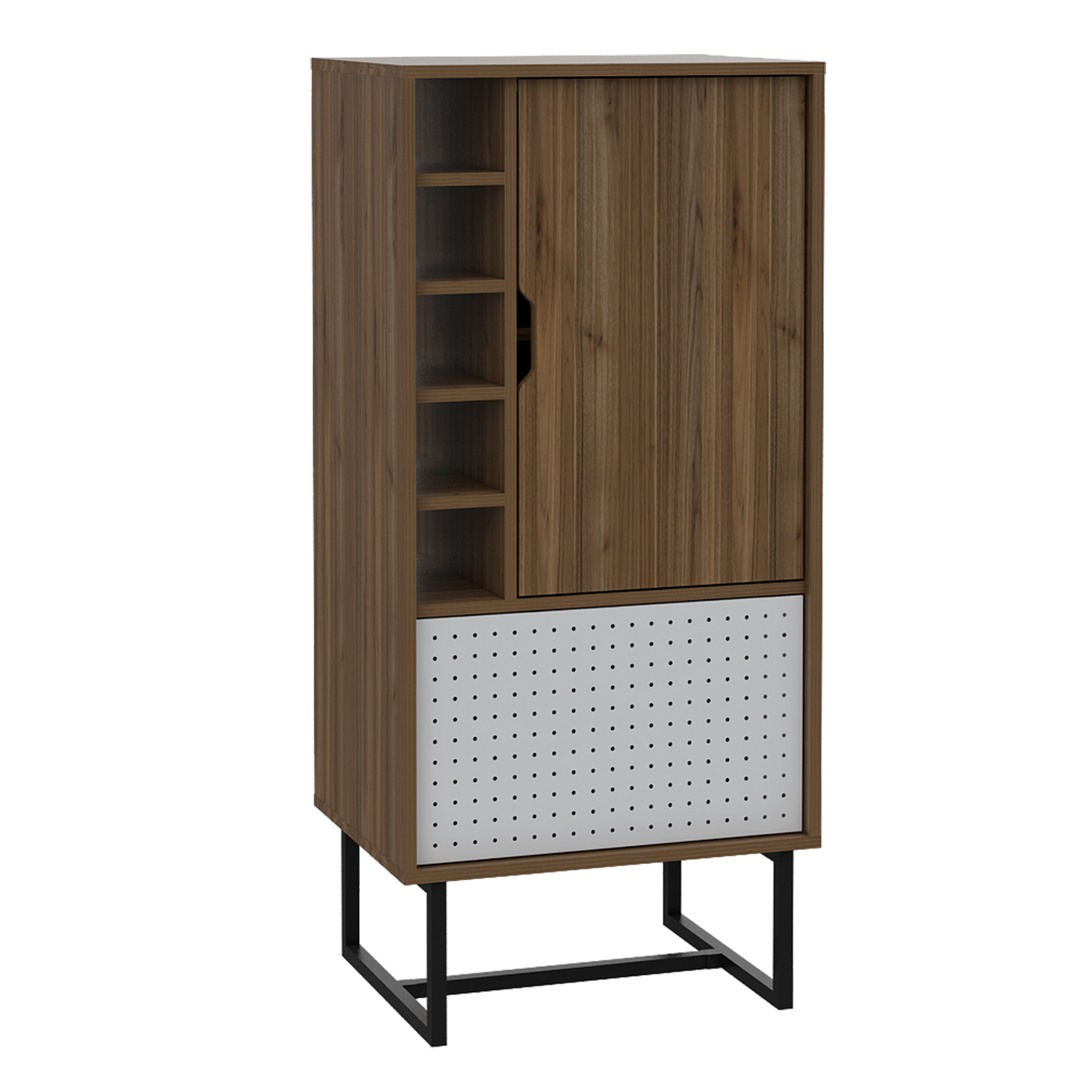 Mueble Bar Pergamo Plus Rta Gales + Blanco