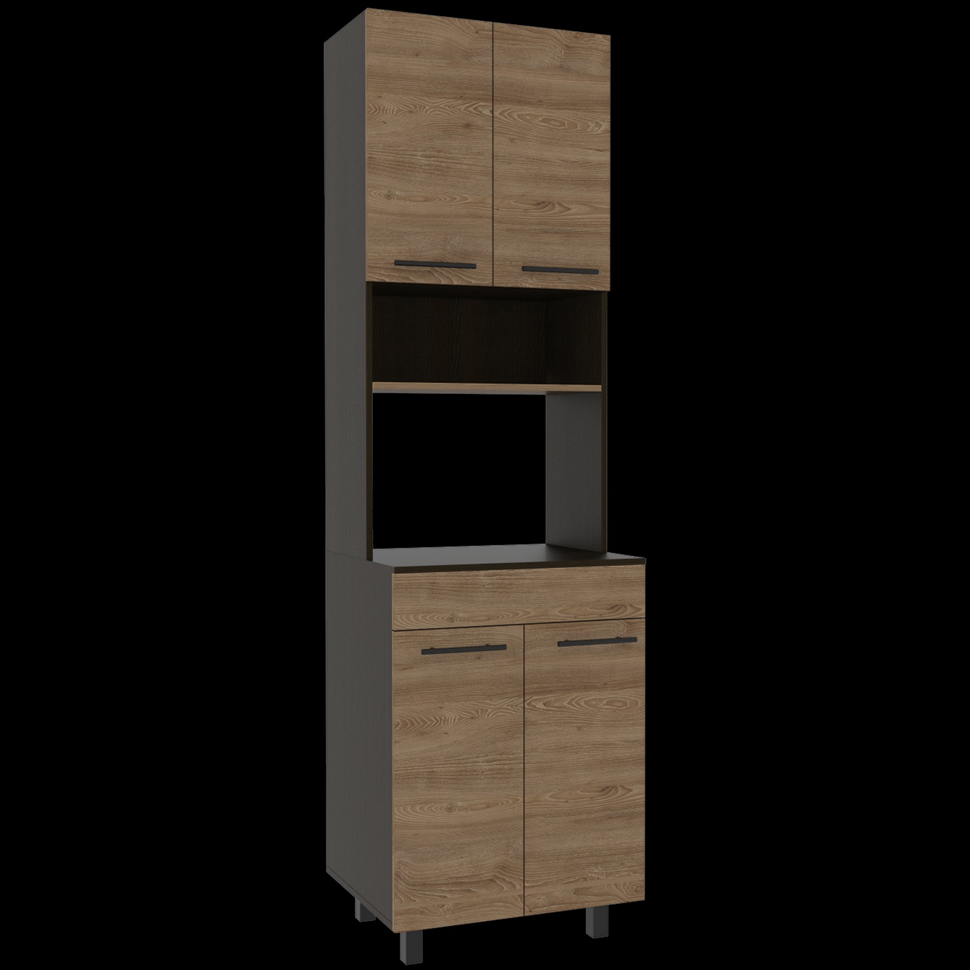 Modulo Microondas Cocina Luna Mod Era Wengue + Miel