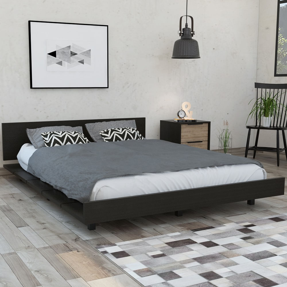 Cama 140 Kaia Rta Wengue