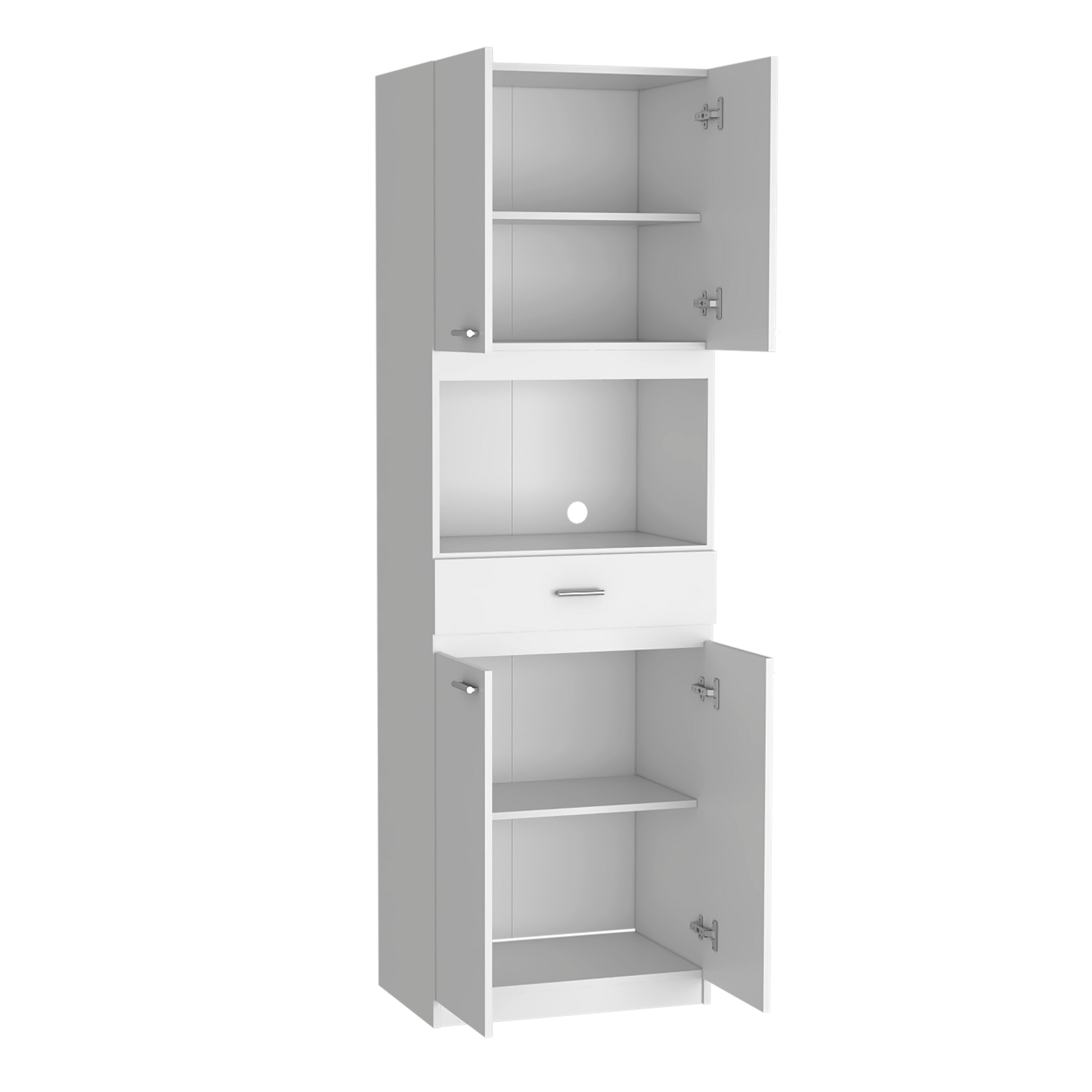 Modulo Microondas Bau Rta Blanco