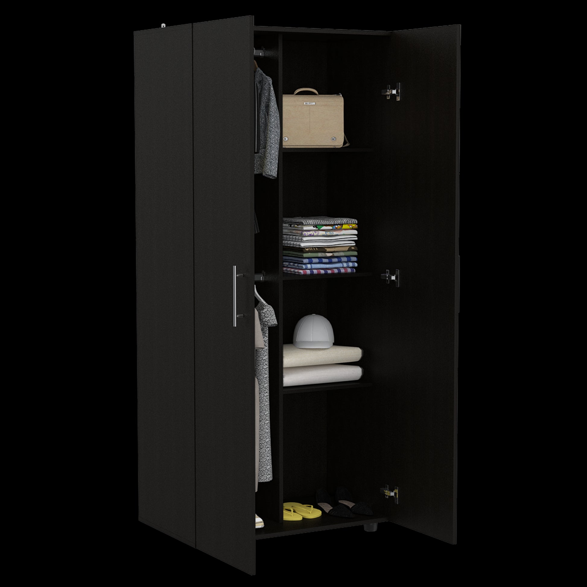 Closet Tera Rta 180 X 80 X 48 Rta Wengue