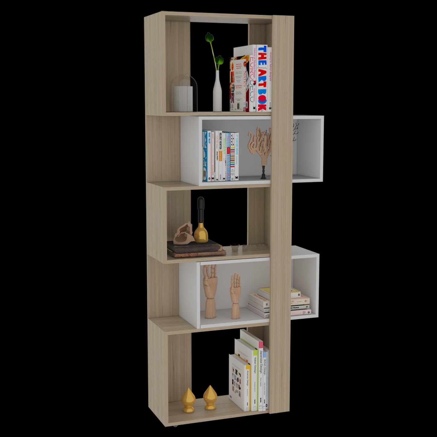 Biblioteca Acacia Rta Rovere + Blanco