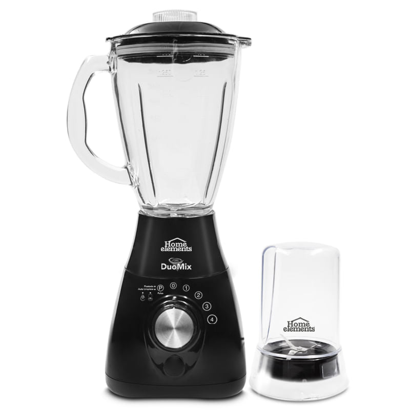 Exprimidor De Jugo 1L Negro Home Elements