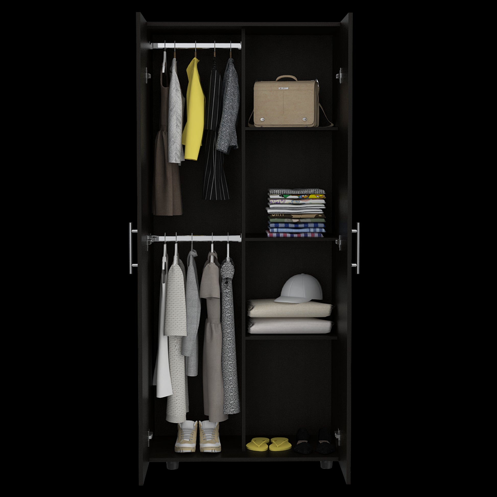 Closet Tera Rta 180 X 80 X 48 Rta Wengue