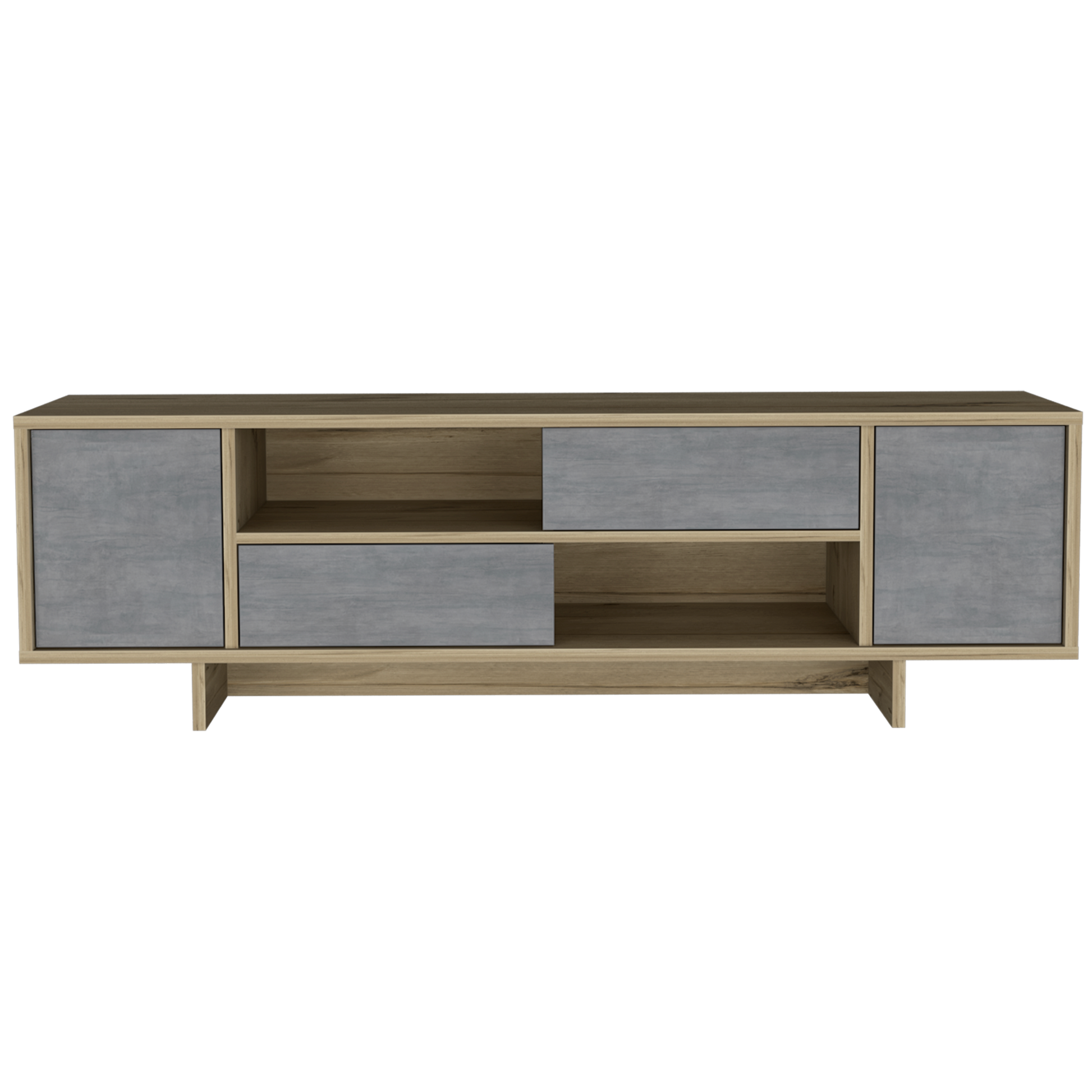 Rack Para Tv Del Valle Rta Duna + Cemento