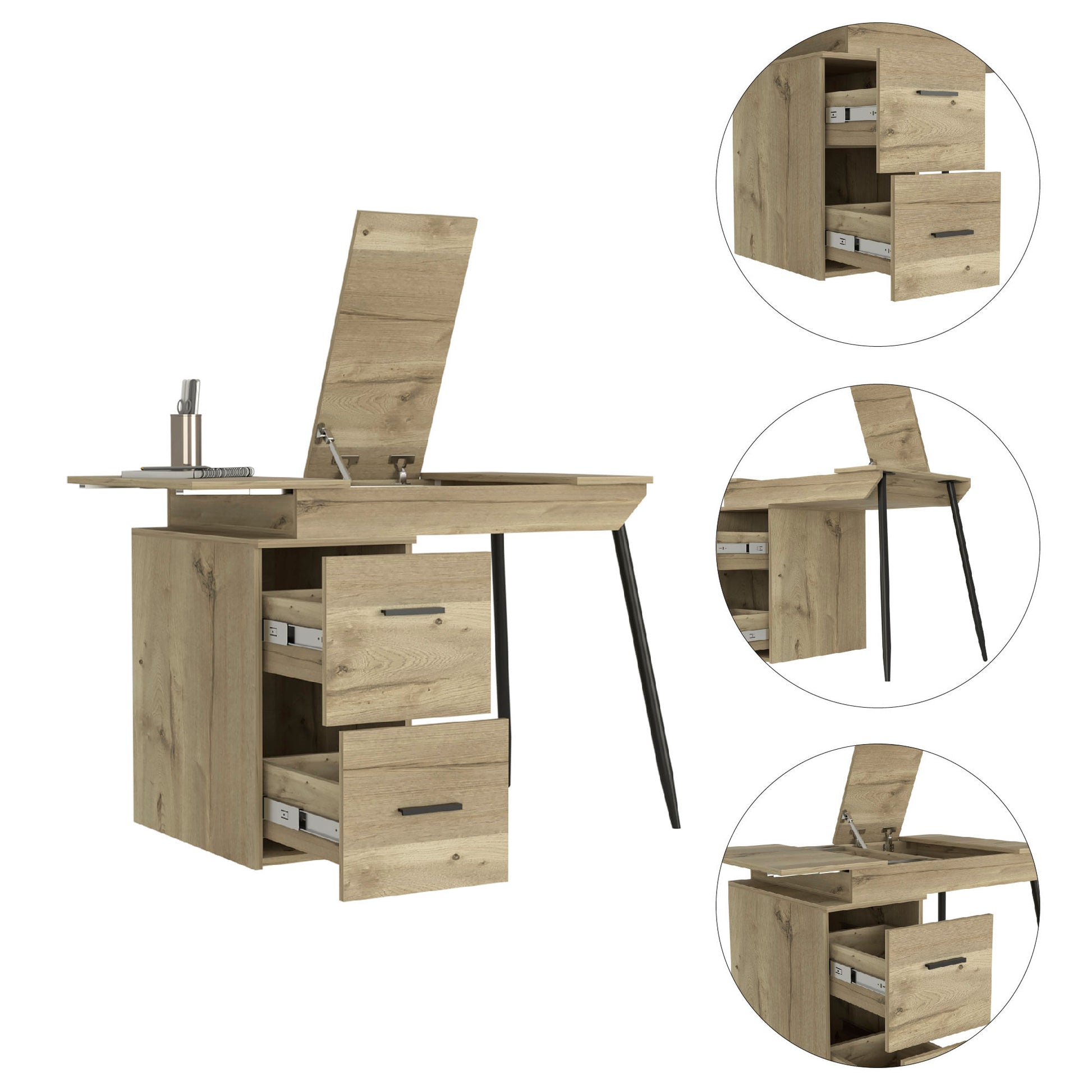 Escritorio Office Conect 90 Funcional Rta Duna