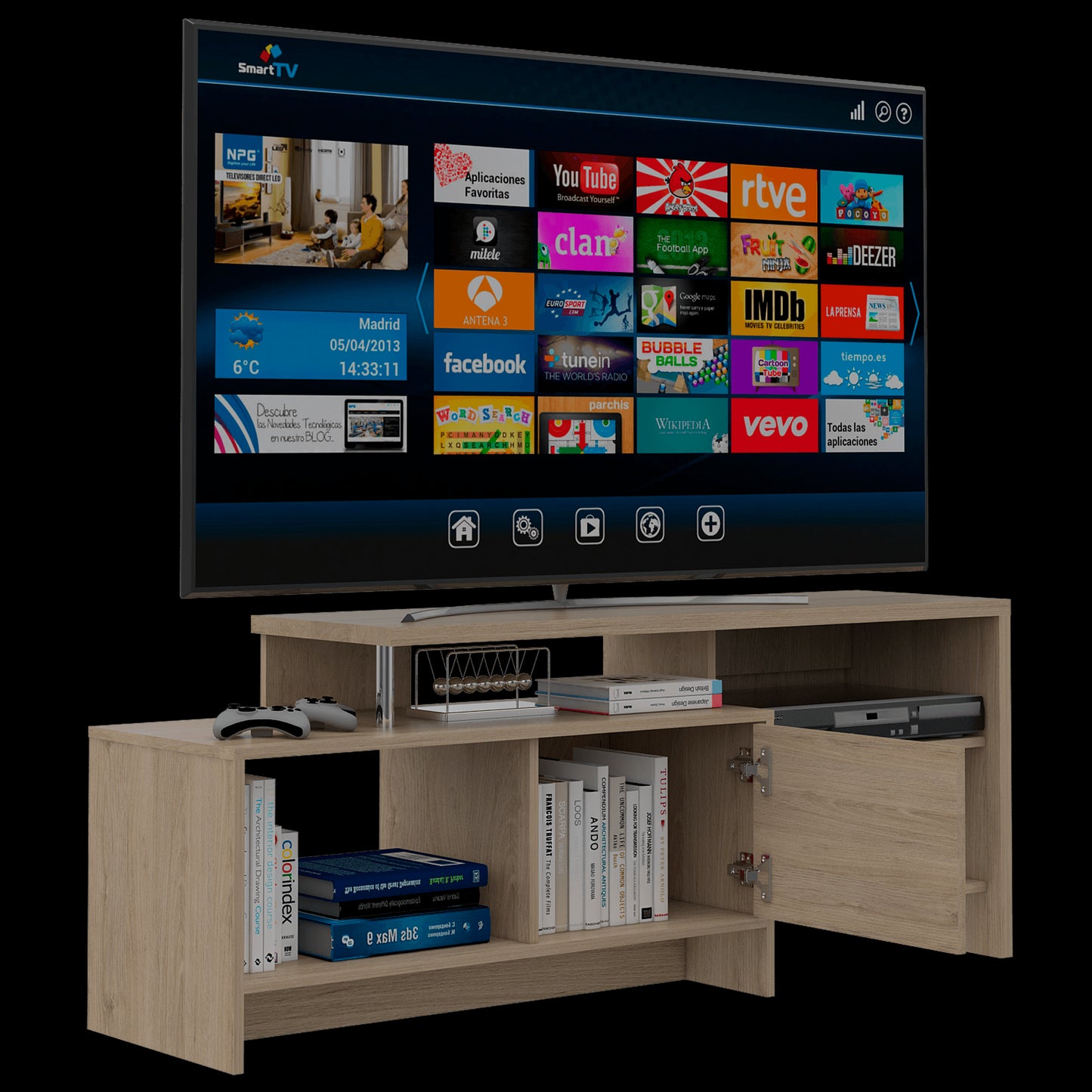 Mesa Para Tv Bengala Rta Rovere