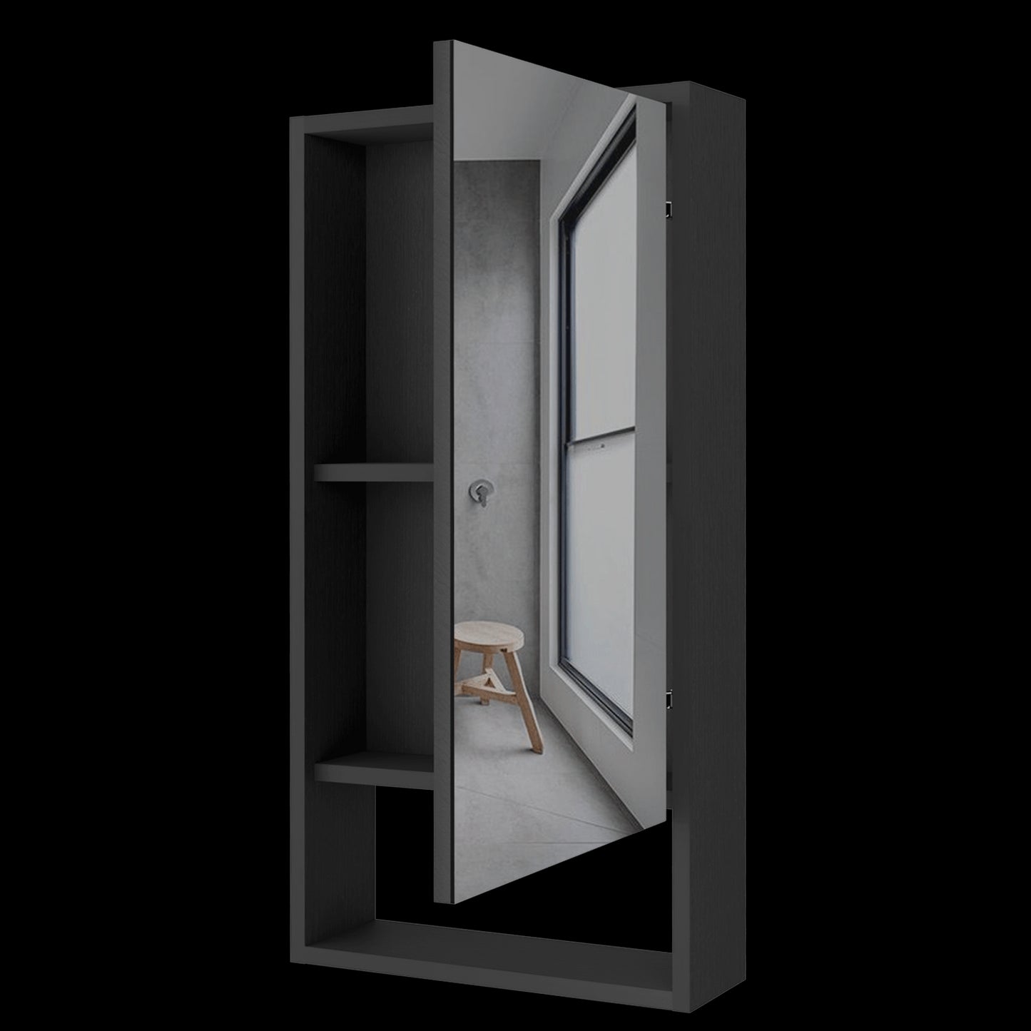 Gabinete De Baño Mariana Rta Wengue Zf
