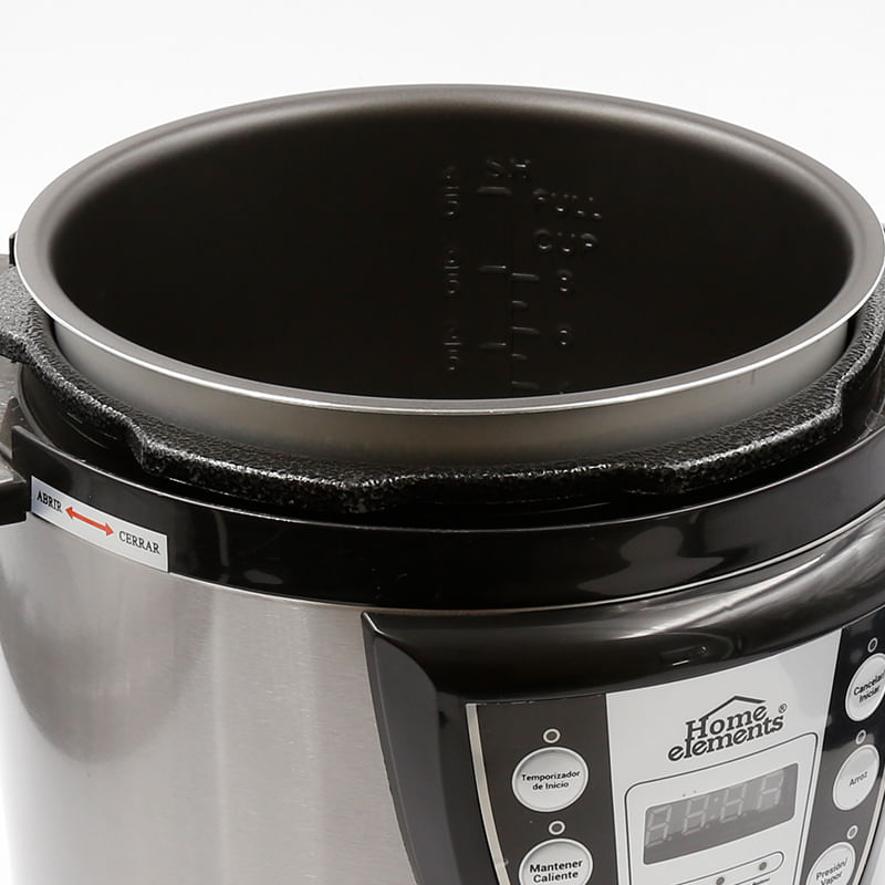 Olla Electrica Multifuncional 6 En 1 Cap 4L Home Elements