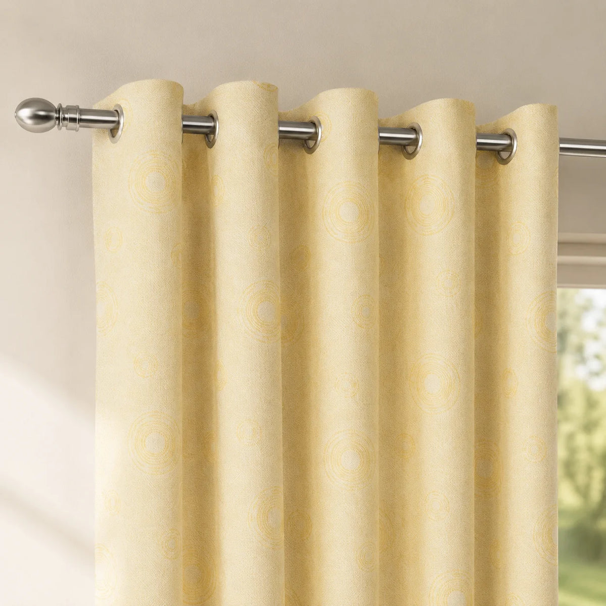 Cortina Yacar Beige Argolla