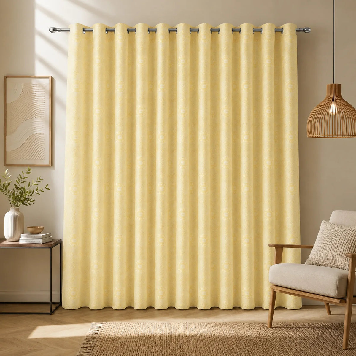 Cortina Yacar Beige Argolla
