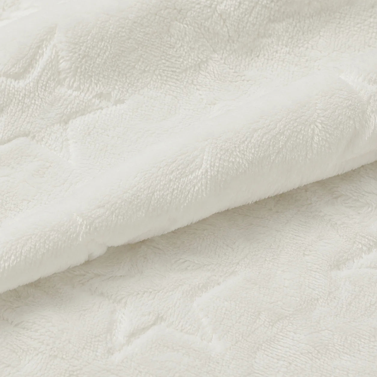 Cobija Comfortsoft Blanco Hueso Estrellas Suave