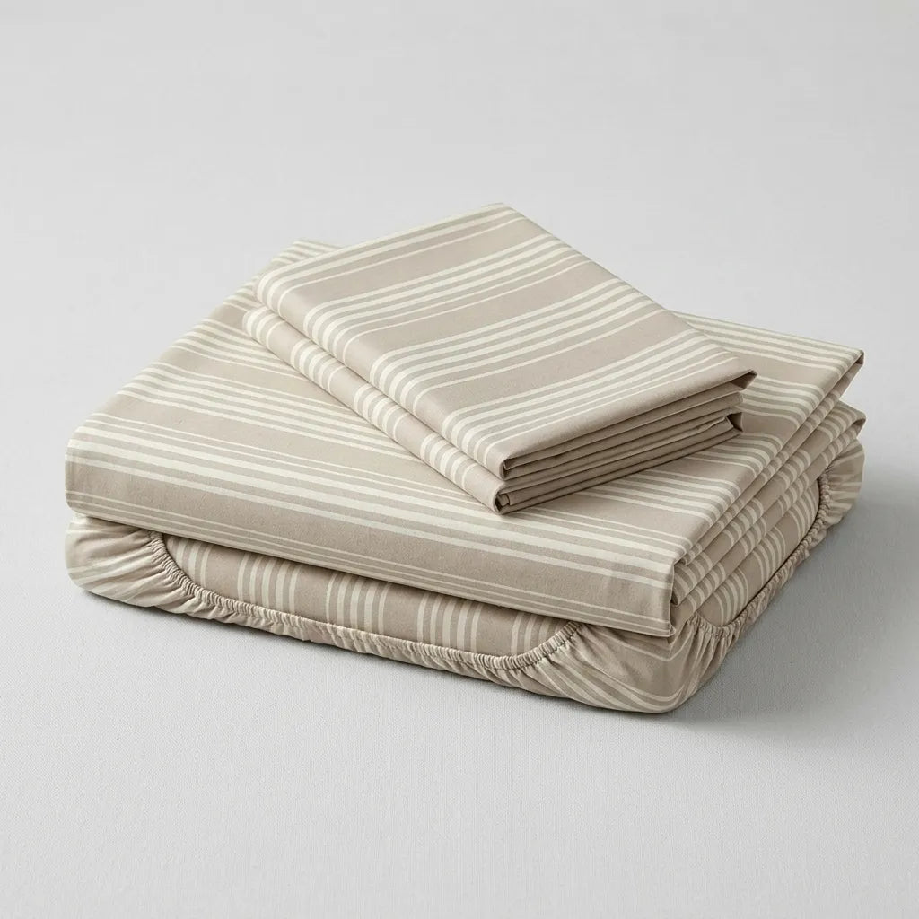 Juego De Sábanas Equilibrio Beige