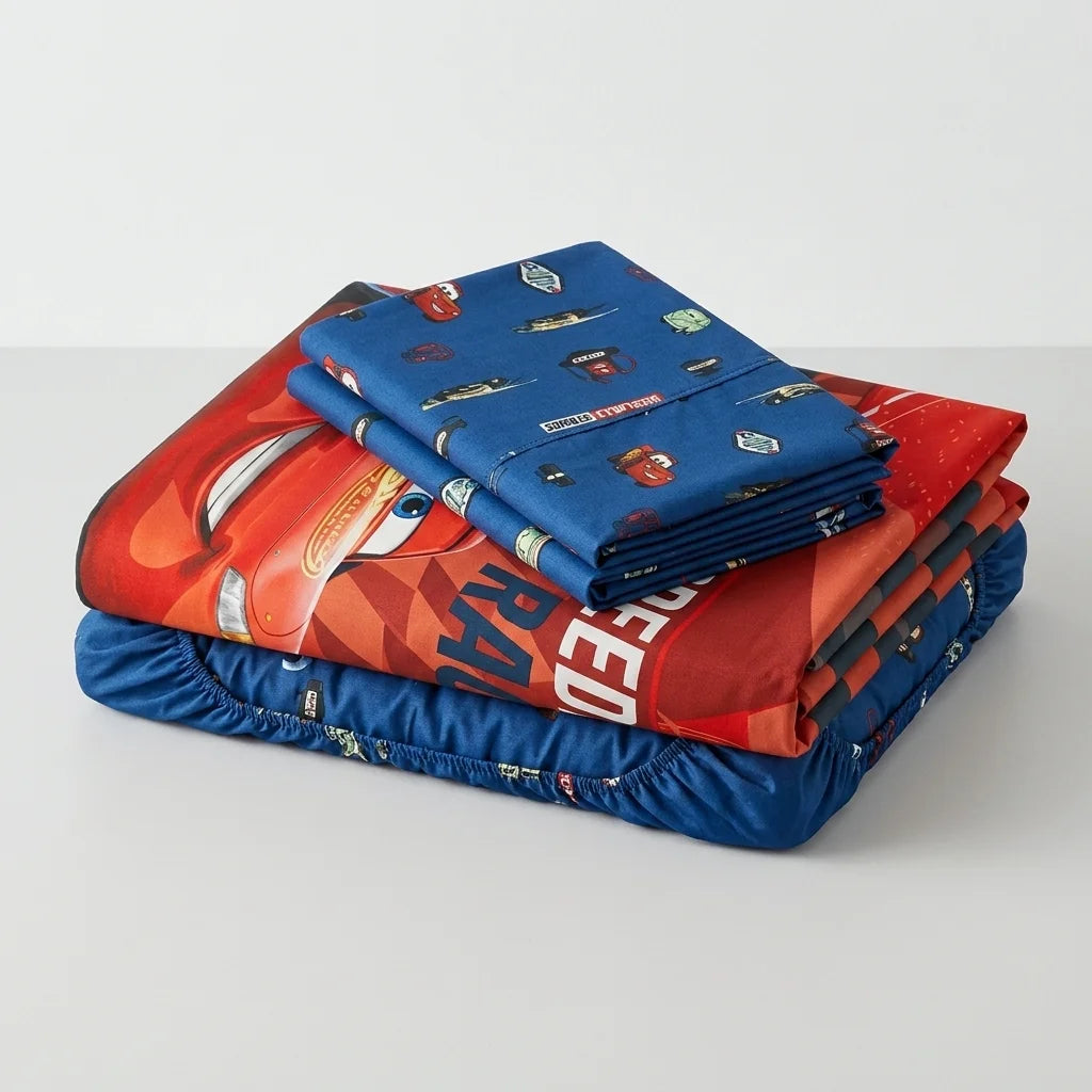 Juego De Sabanas Core Disney Cars Estampados Animados