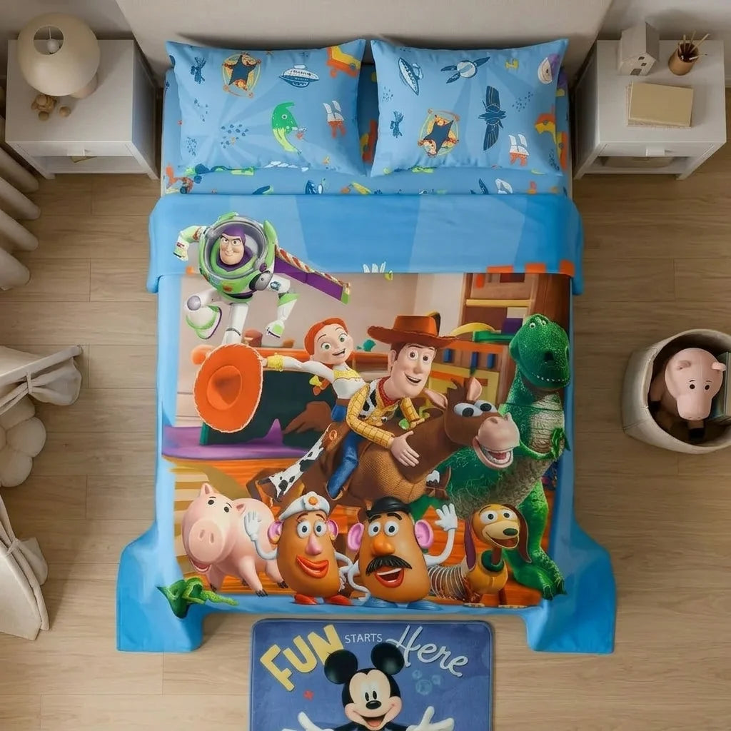 Juego De Sabanas Core Disney Toy Story Estampados Animados