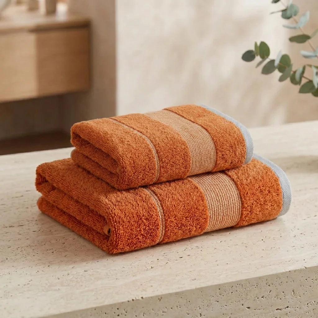 Toalla Horizonte 450G Naranja