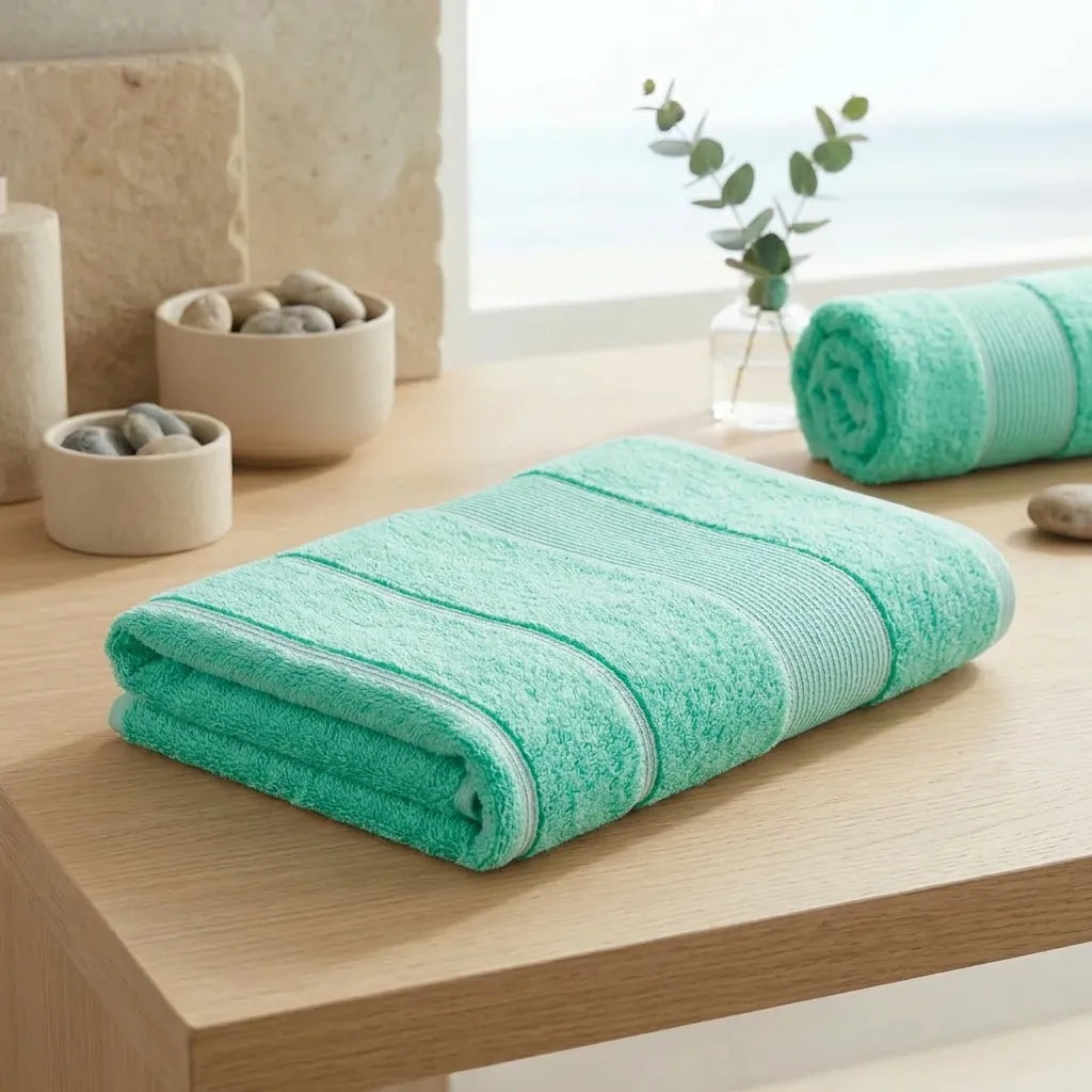 Toalla Horizonte 450G Verde Aguamarina