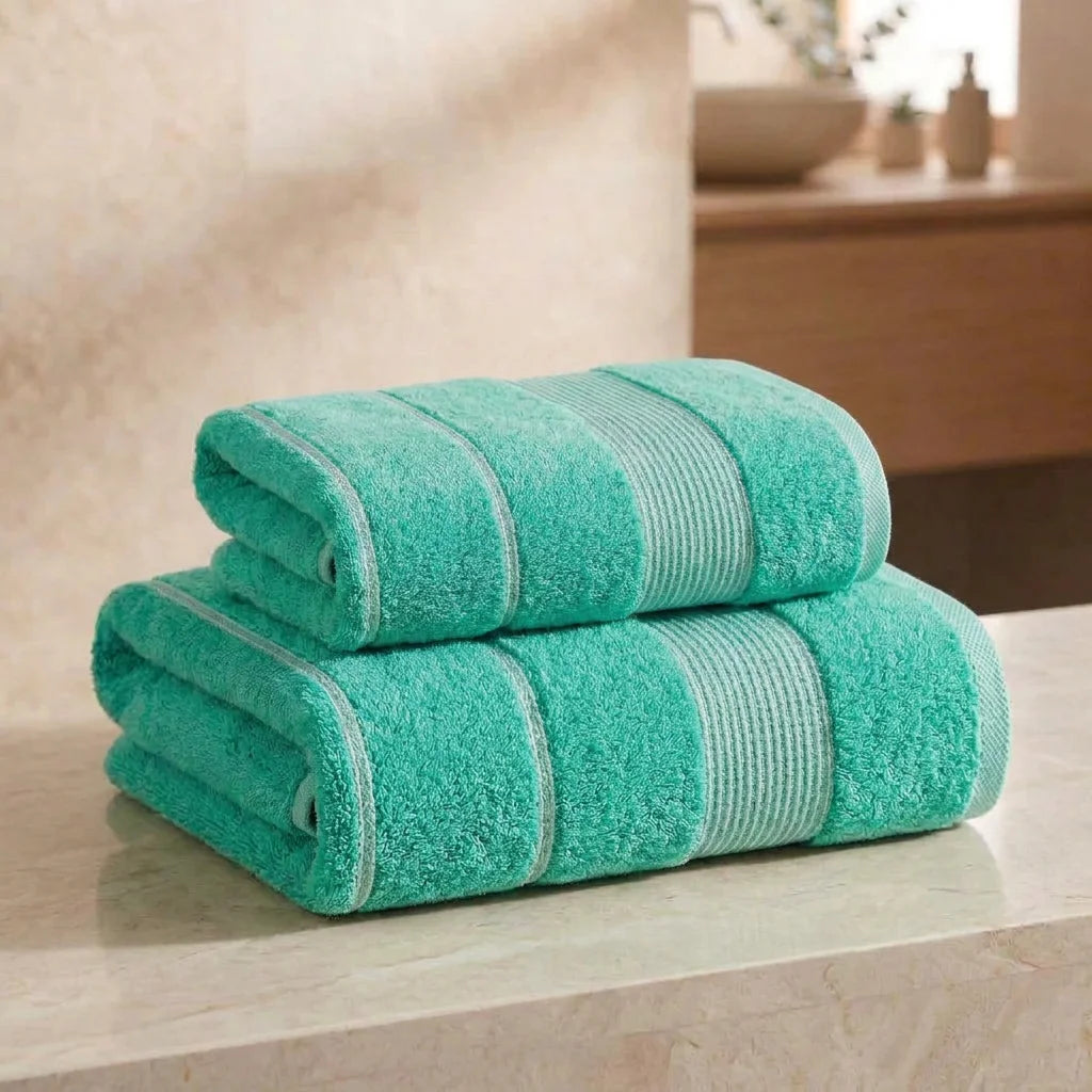 Toalla Horizonte 450G Verde Aguamarina