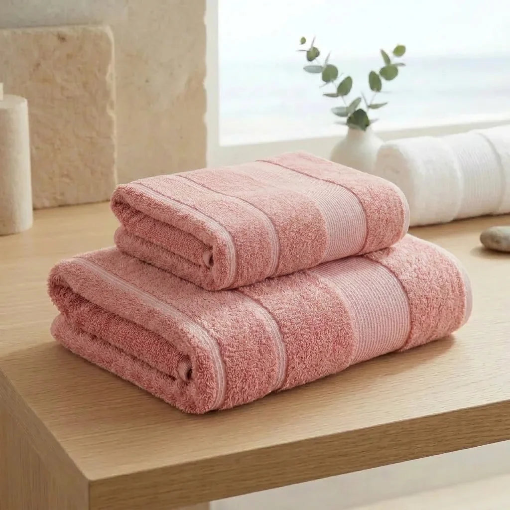 Toalla Horizonte 450Gr Rosado