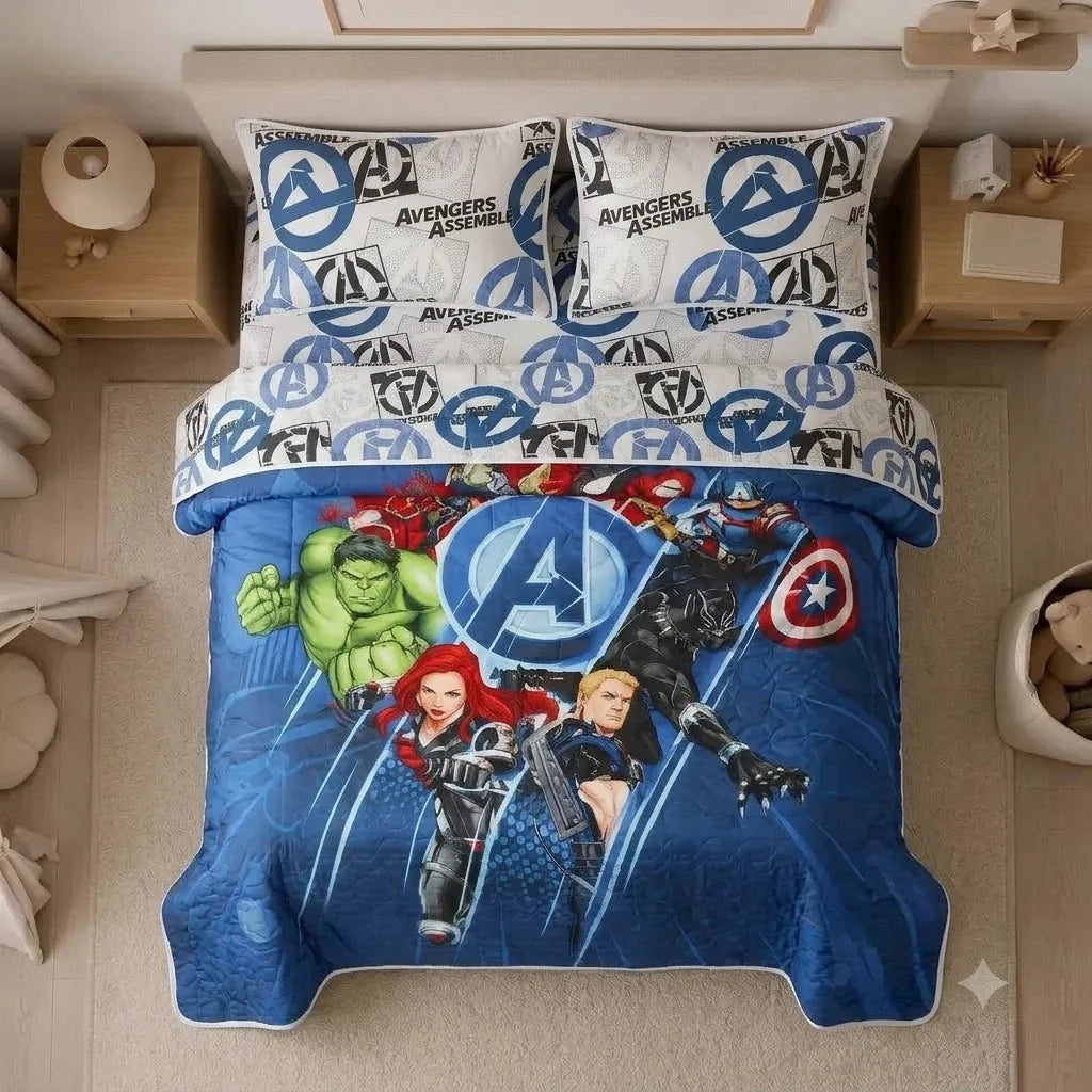 Cubrelecho Termosellado Disney Core Avengers