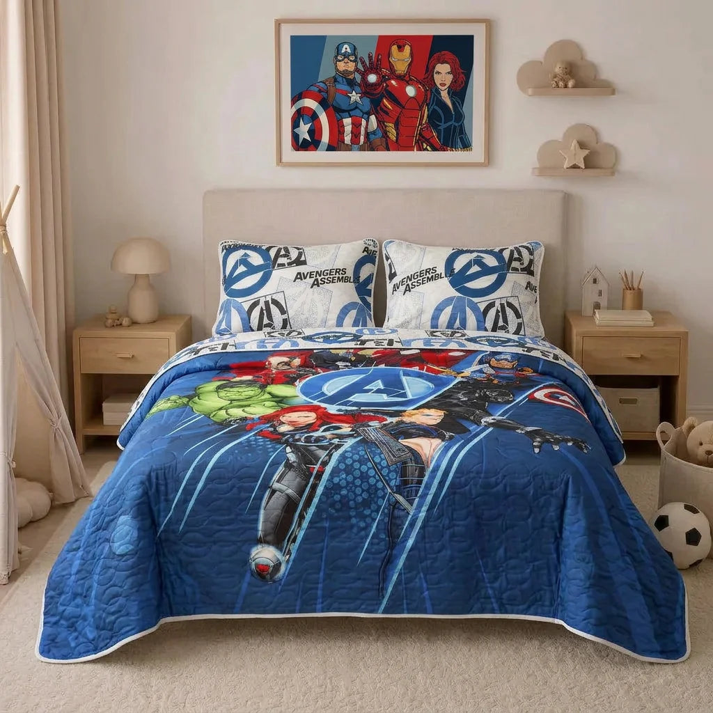 Cubrelecho Termosellado Disney Core Avengers