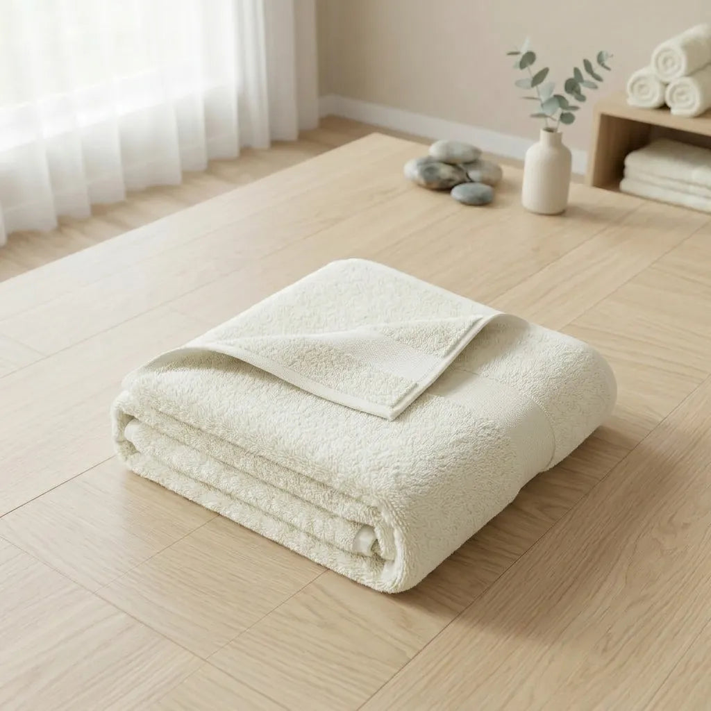 Toalla Elegant 400 Gsm Blanco Marfil