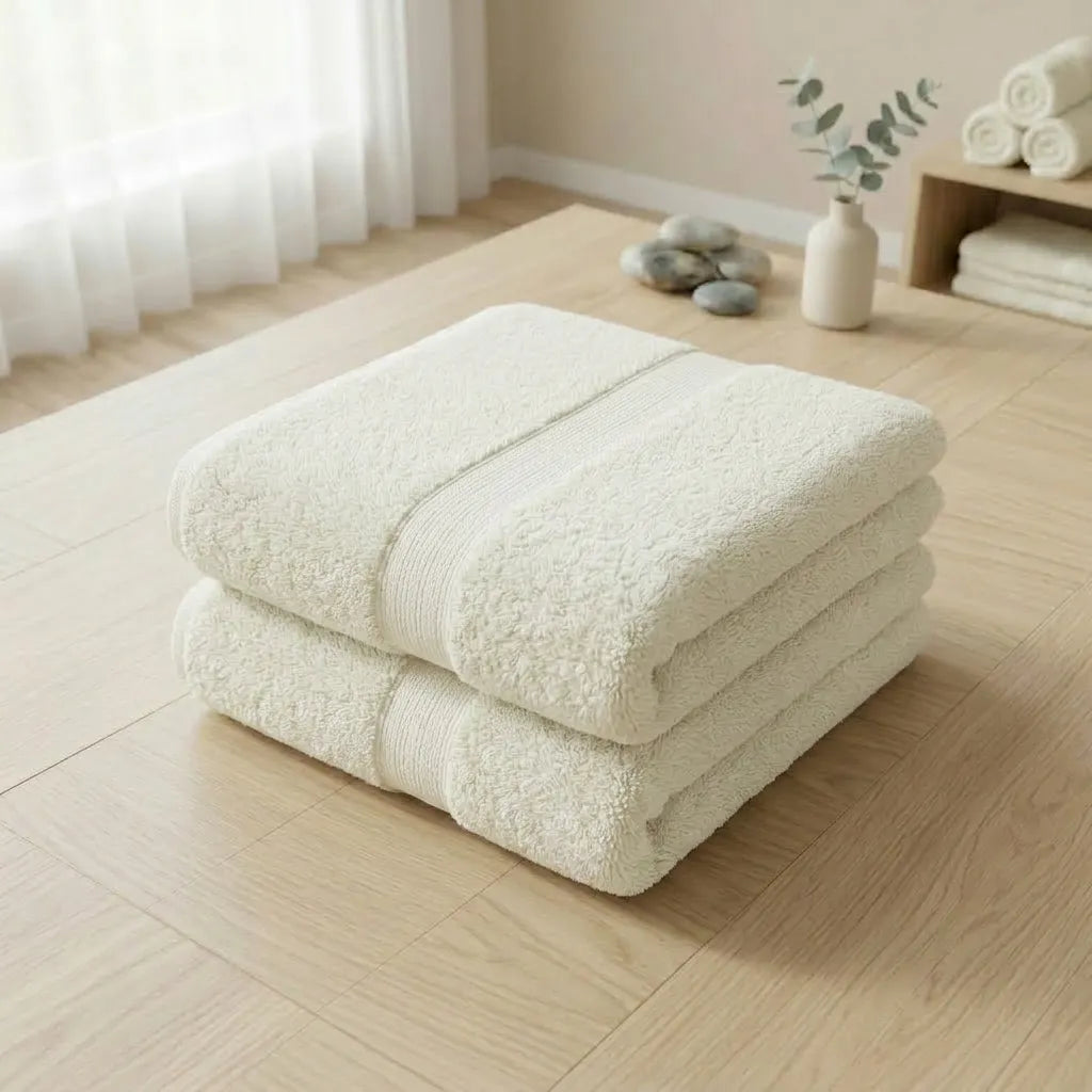 Toalla Elegant 400 Gsm Blanco Marfil