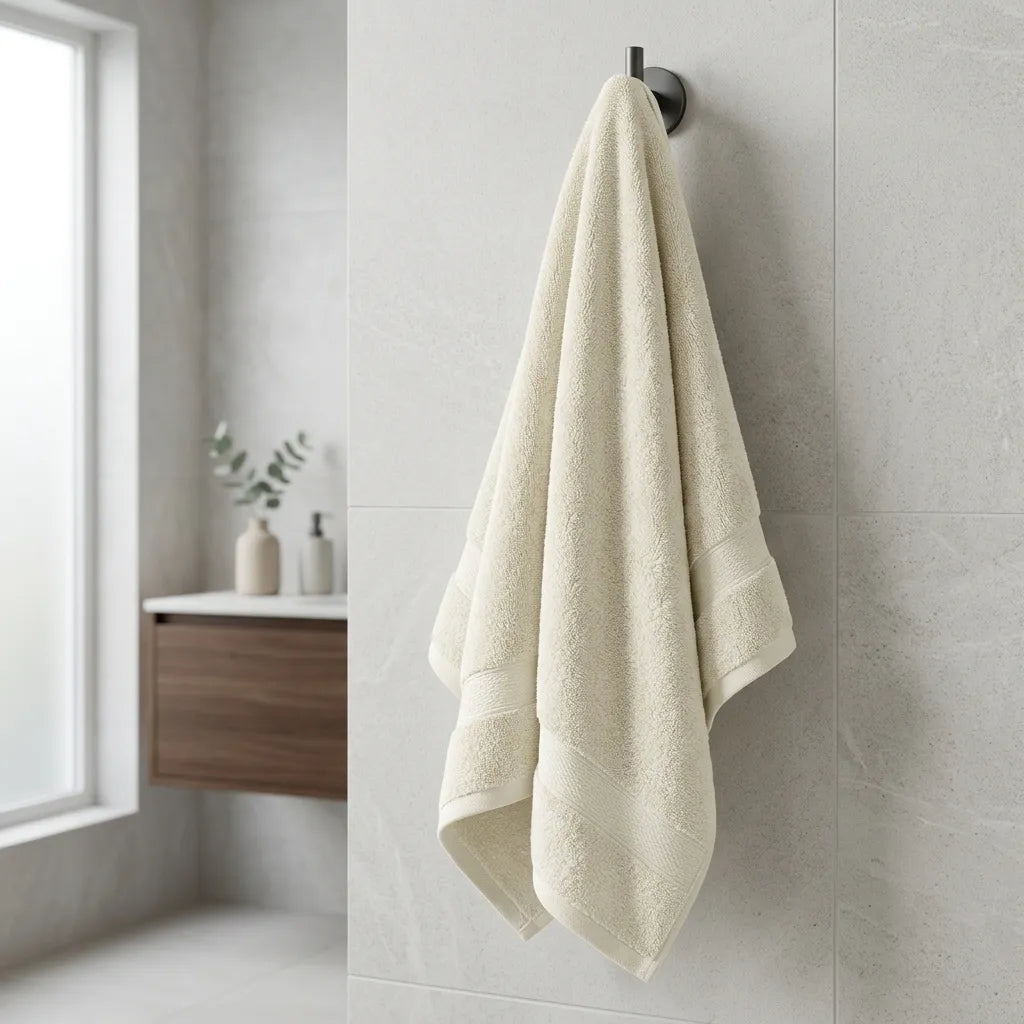 Toalla Elegant 400 Gsm Blanco Marfil