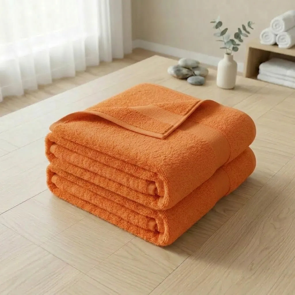 Toalla Elegant 400 Gsm Naranja