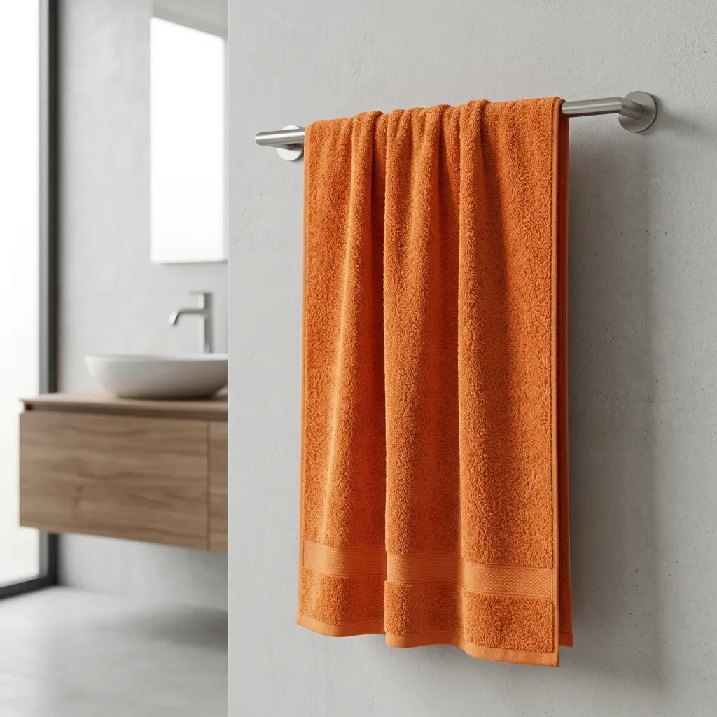Toalla Elegant 400 Gsm Naranja