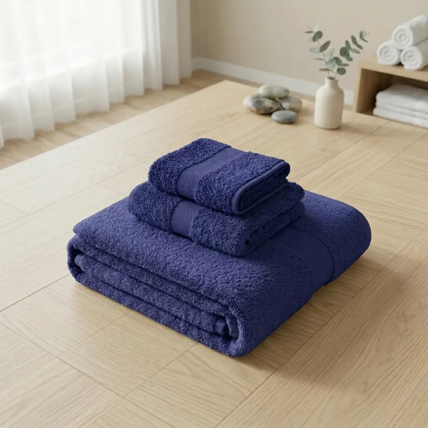 Toalla Elegant 400 Gsm Azul Violeta