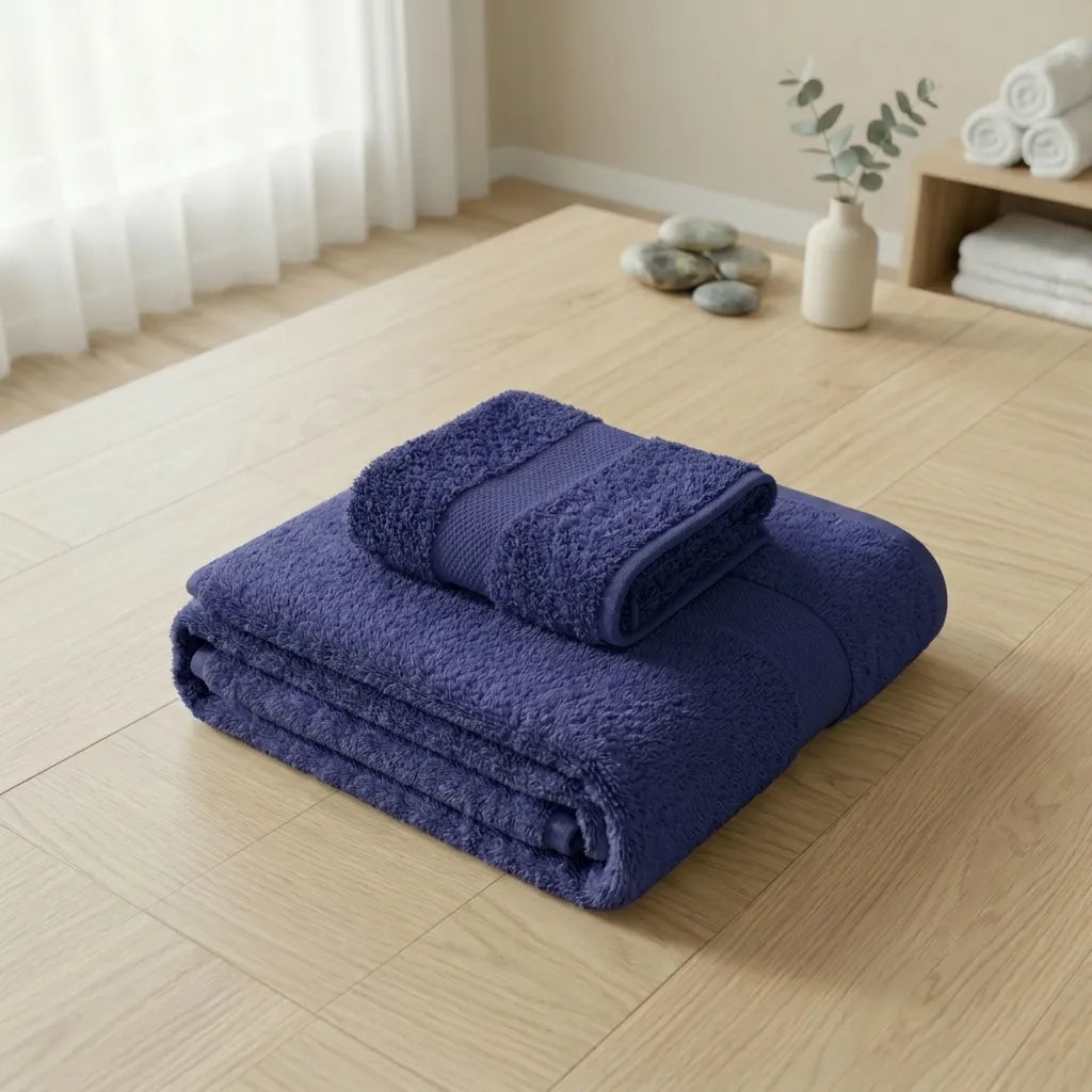 Toalla Elegant 400 Gsm Azul Violeta