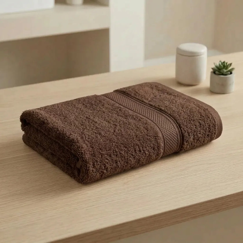 Toalla Premium Moca 550 Gr 70X140 Absorbente