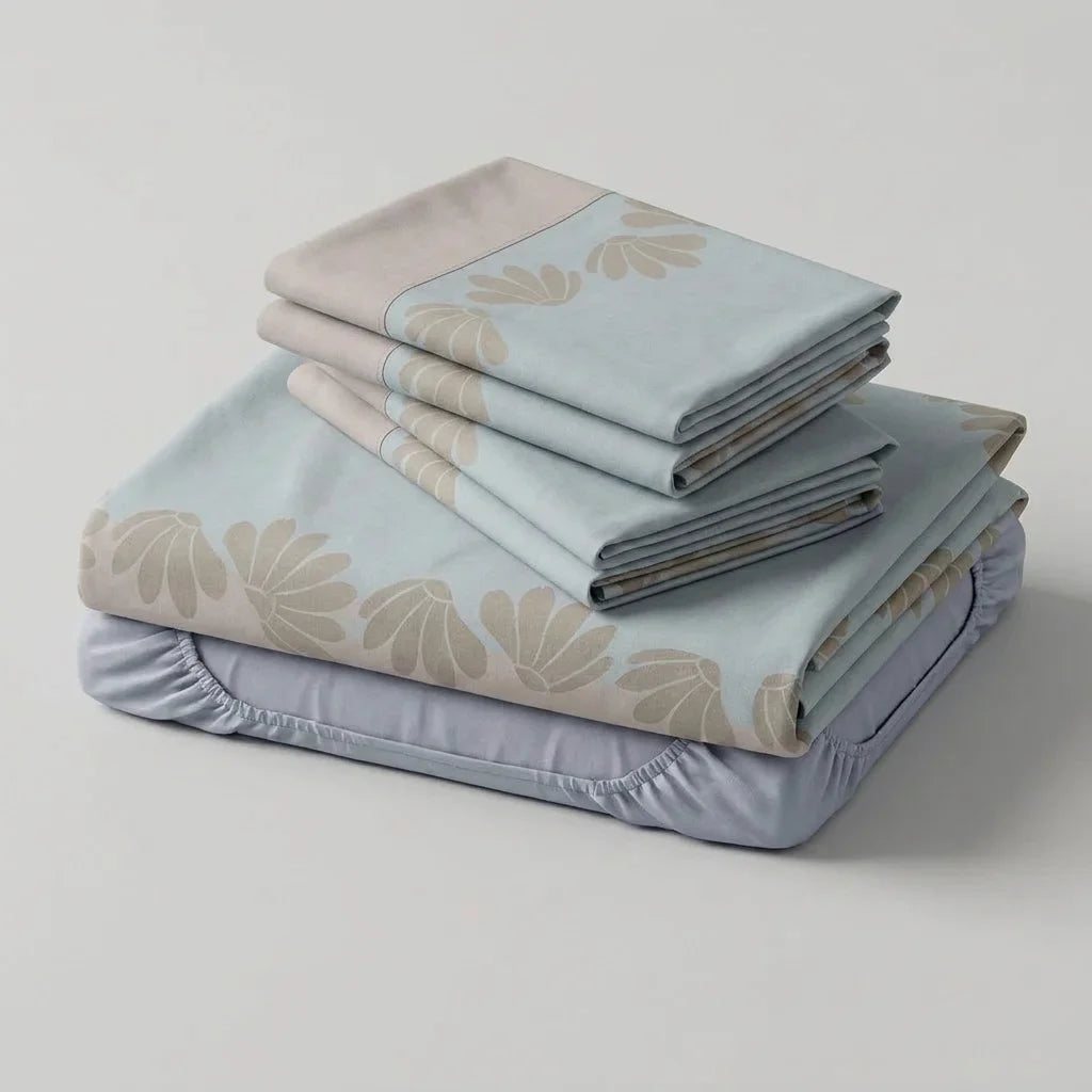 Juego De Sabanas Style 4 Fundas Encanto Pastel