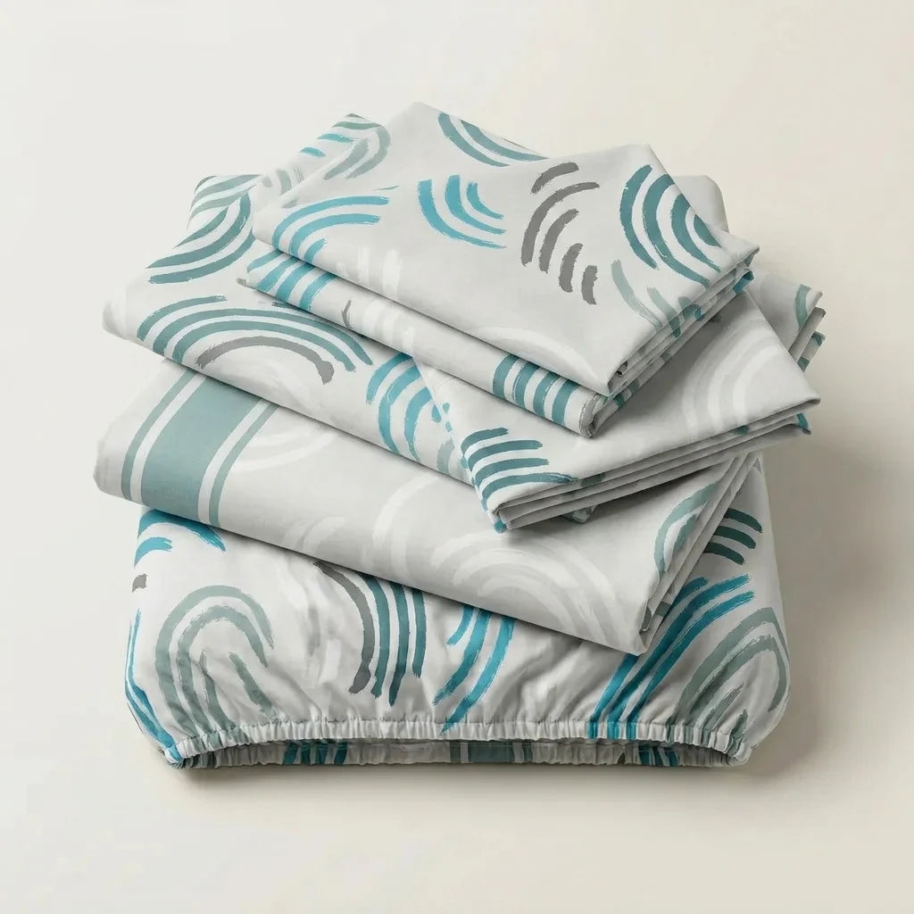Juego De Sabanas Style 4 Fundas Ocean Chic