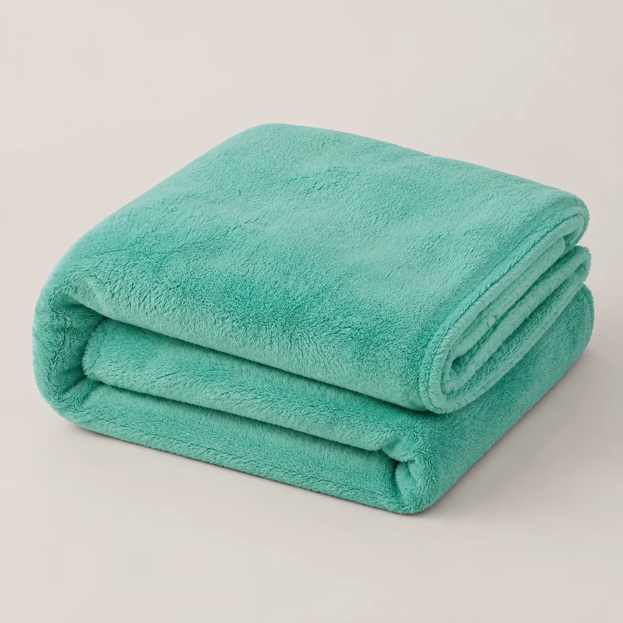 Cobija Piel Durazno Soft Agua Marina