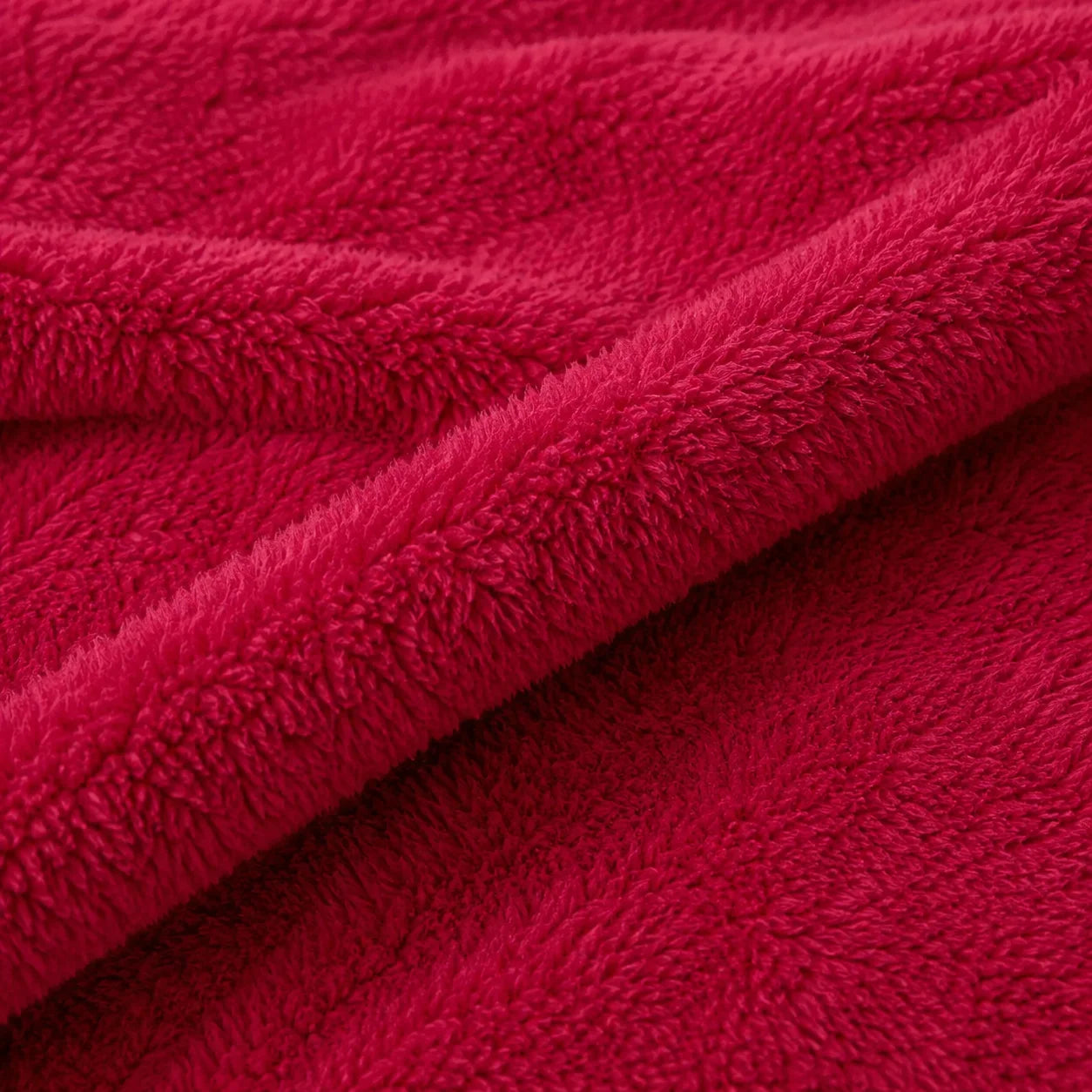 Cobija Piel Durazno Soft Rojo Escarlata